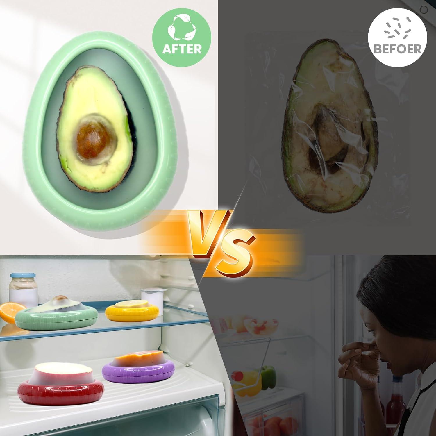 Contenedor de Almacenamiento de Frutas AWLGAK en Forma de Manzana