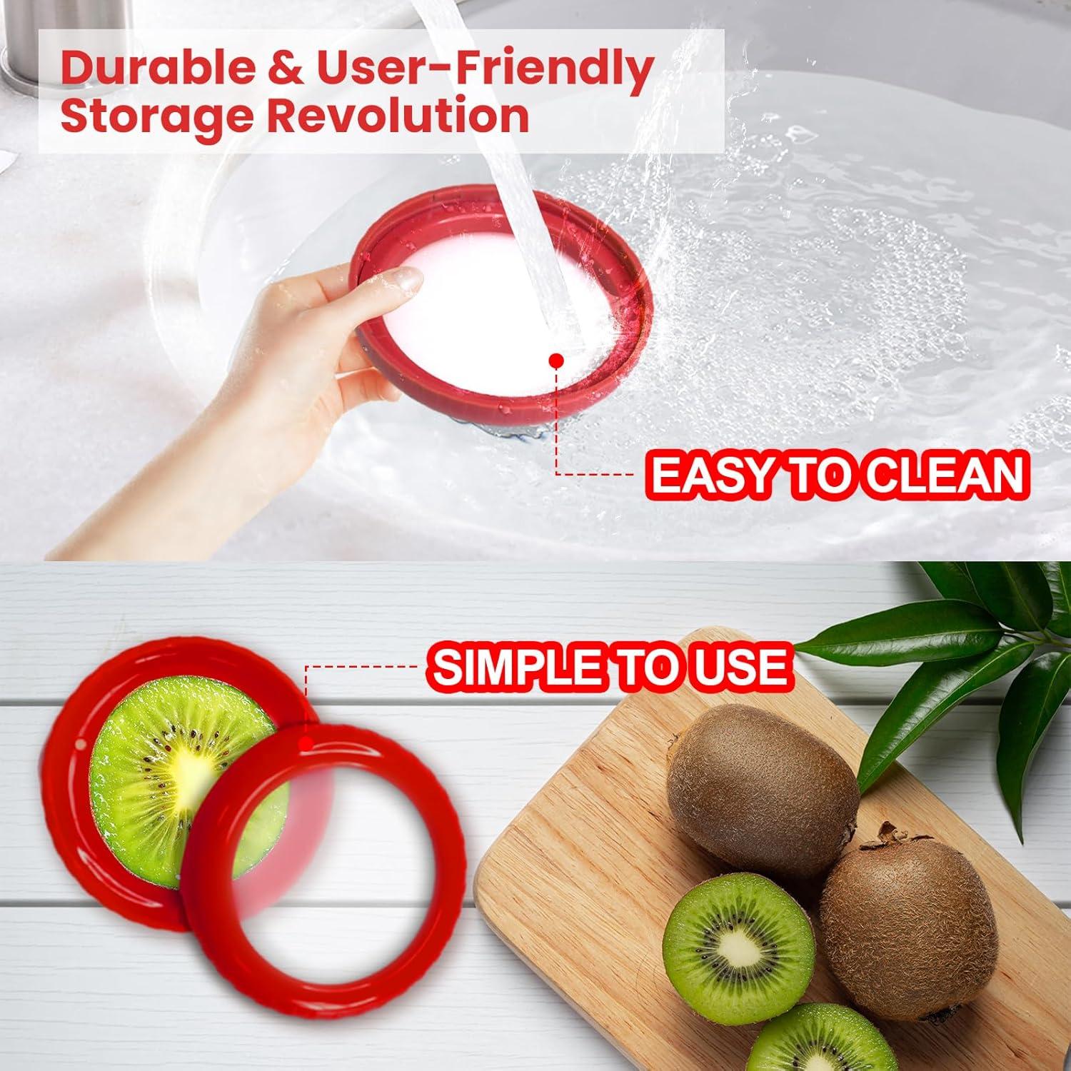 Contenedor de Almacenamiento de Frutas AWLGAK en Forma de Manzana