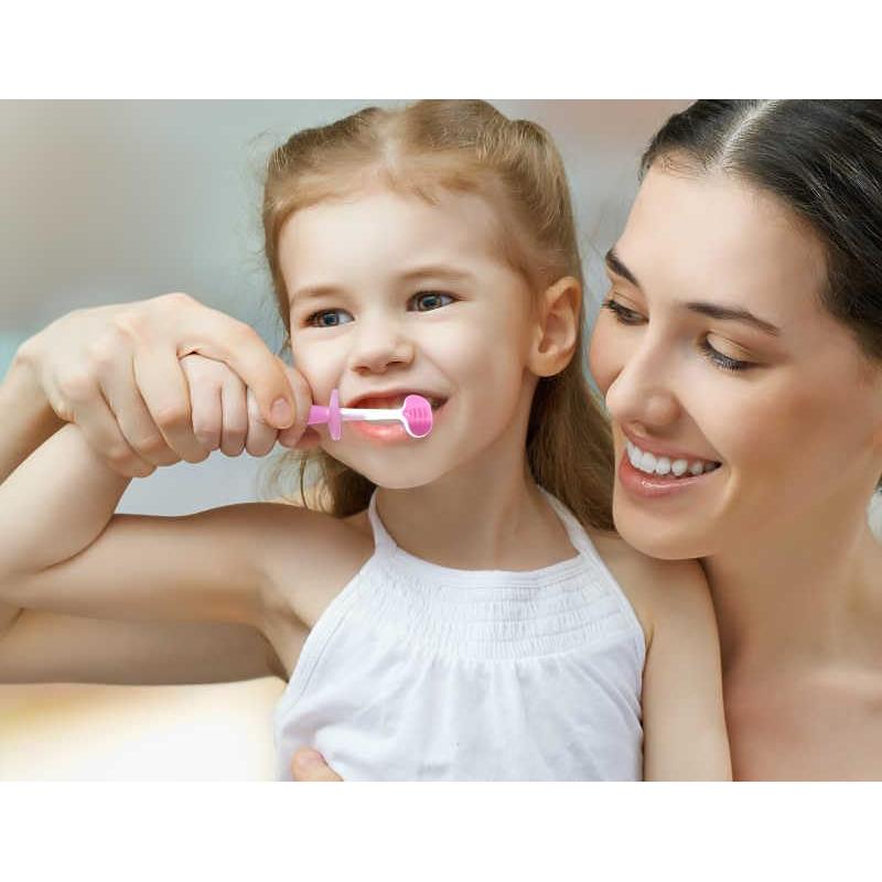 Cepillo de dientes para bebés FOREVIVE Y002 suave con base de succión