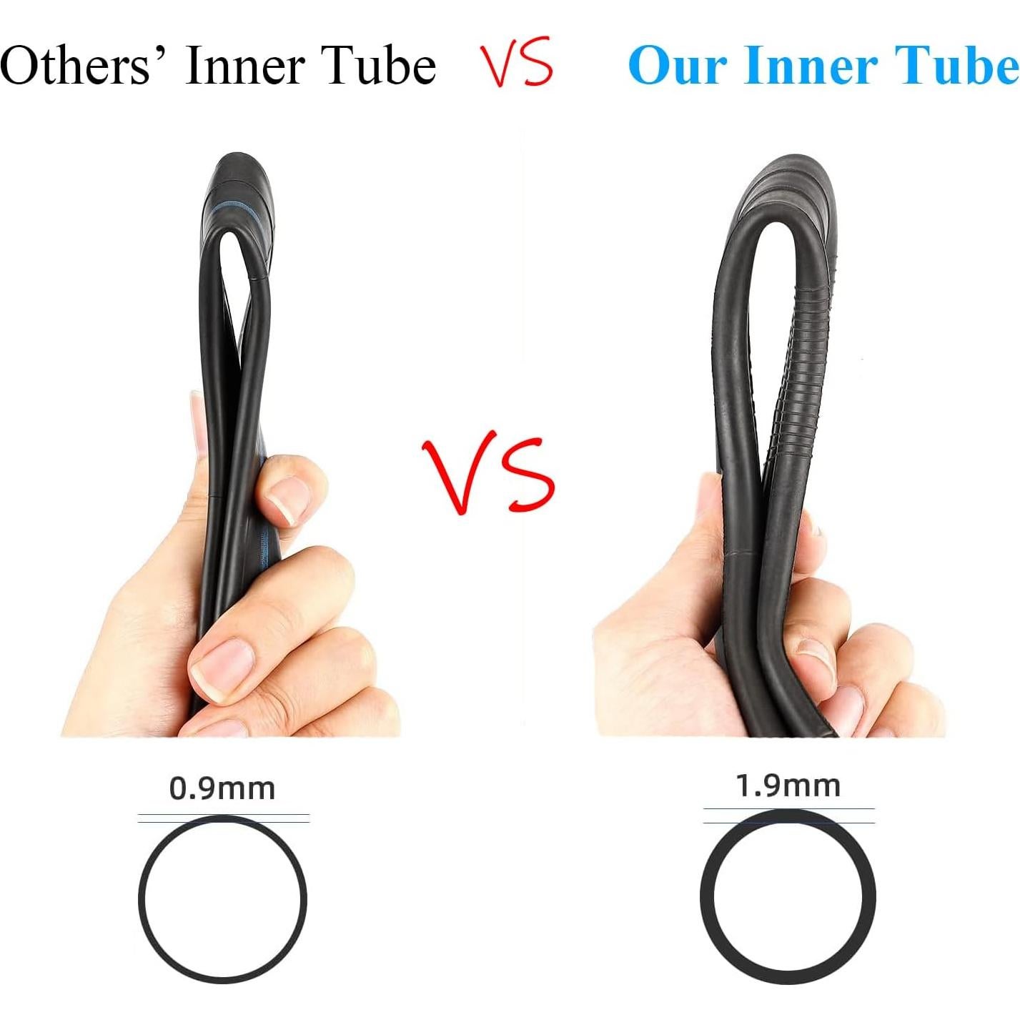 Cámara de Aire MIMIRACLE 10x2.13 para Patinetes Segway F