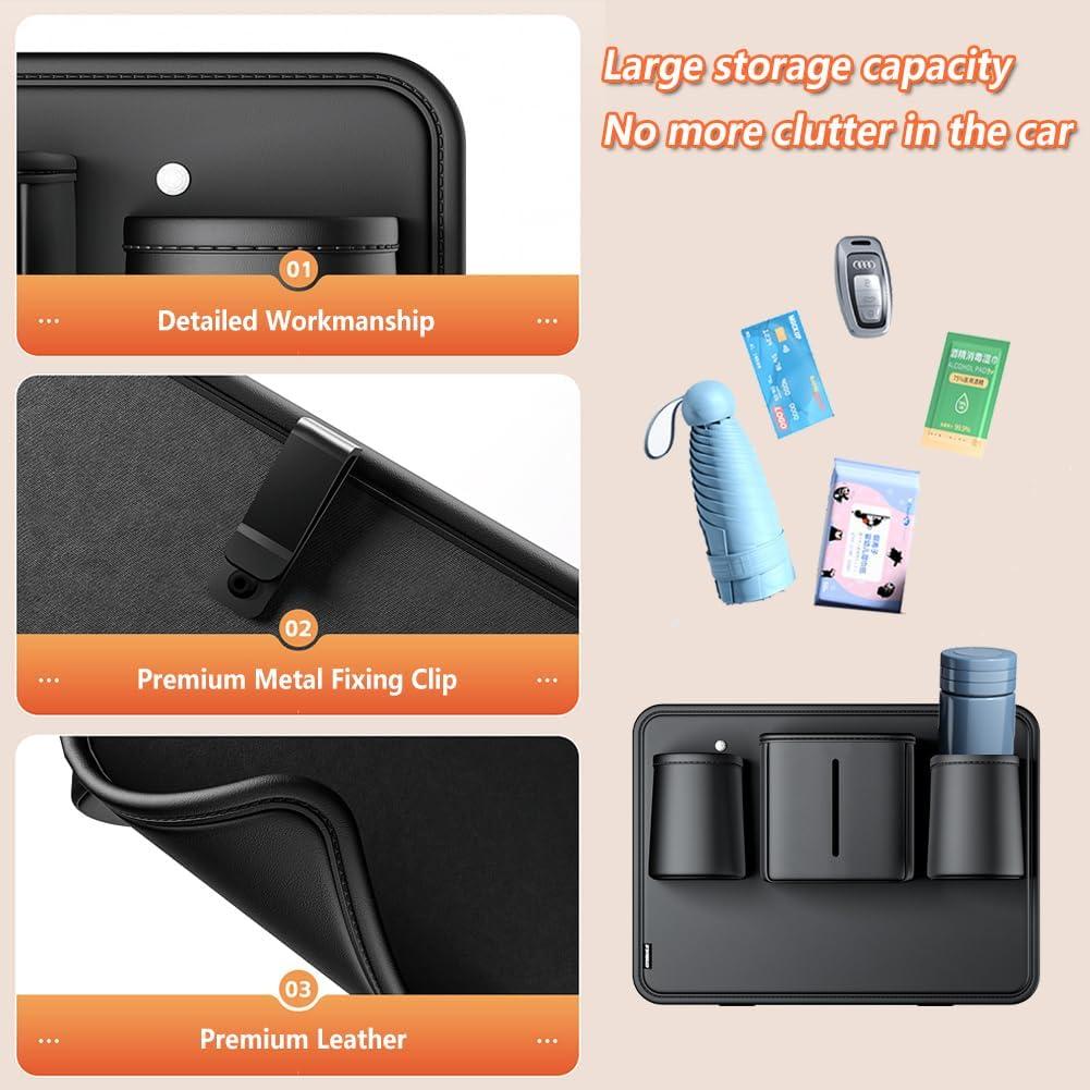 Bolsa de Almacenamiento Tumecos SND11 para Asiento de Auto Negro