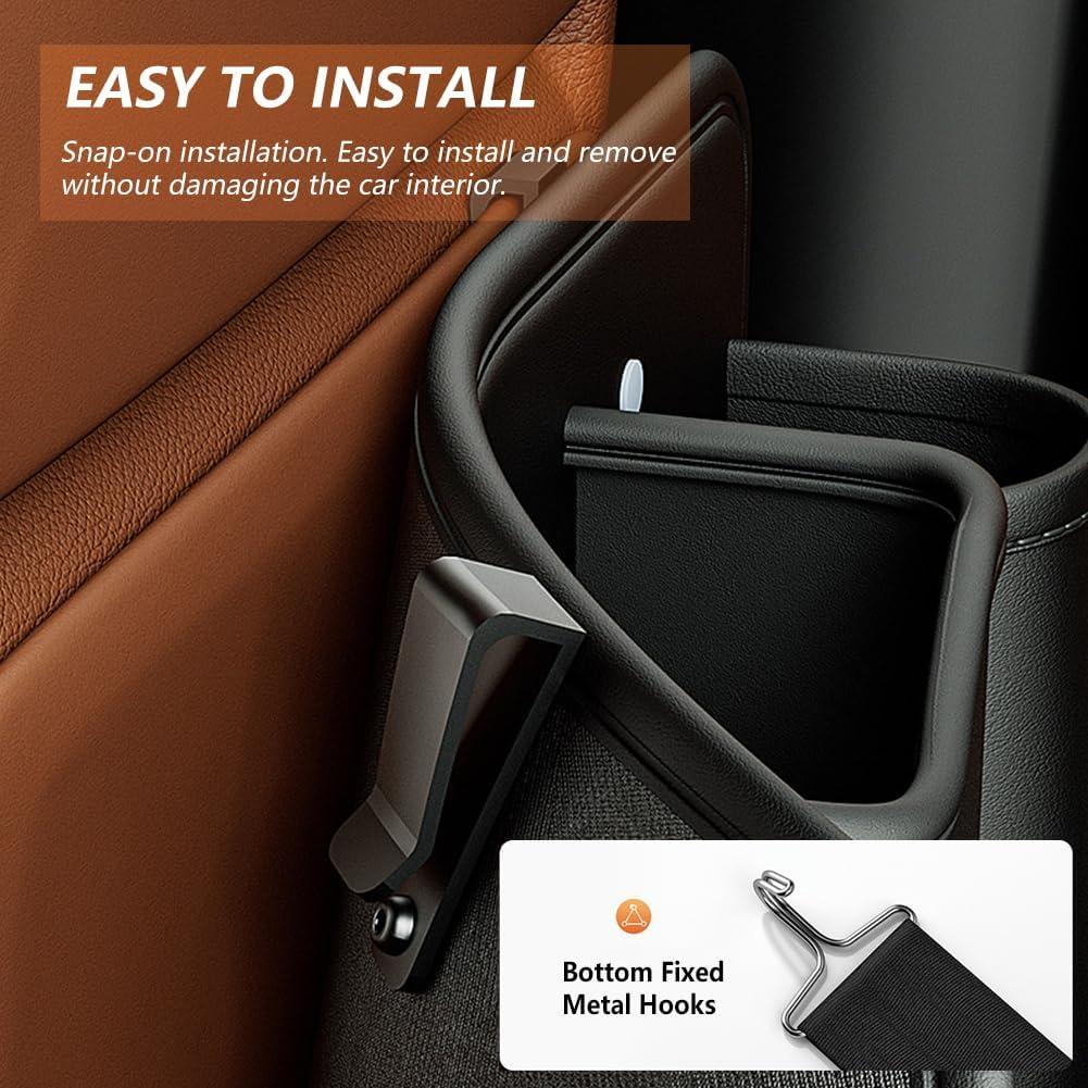 Bolsa de Almacenamiento Tumecos SND11 para Asiento de Auto Negro