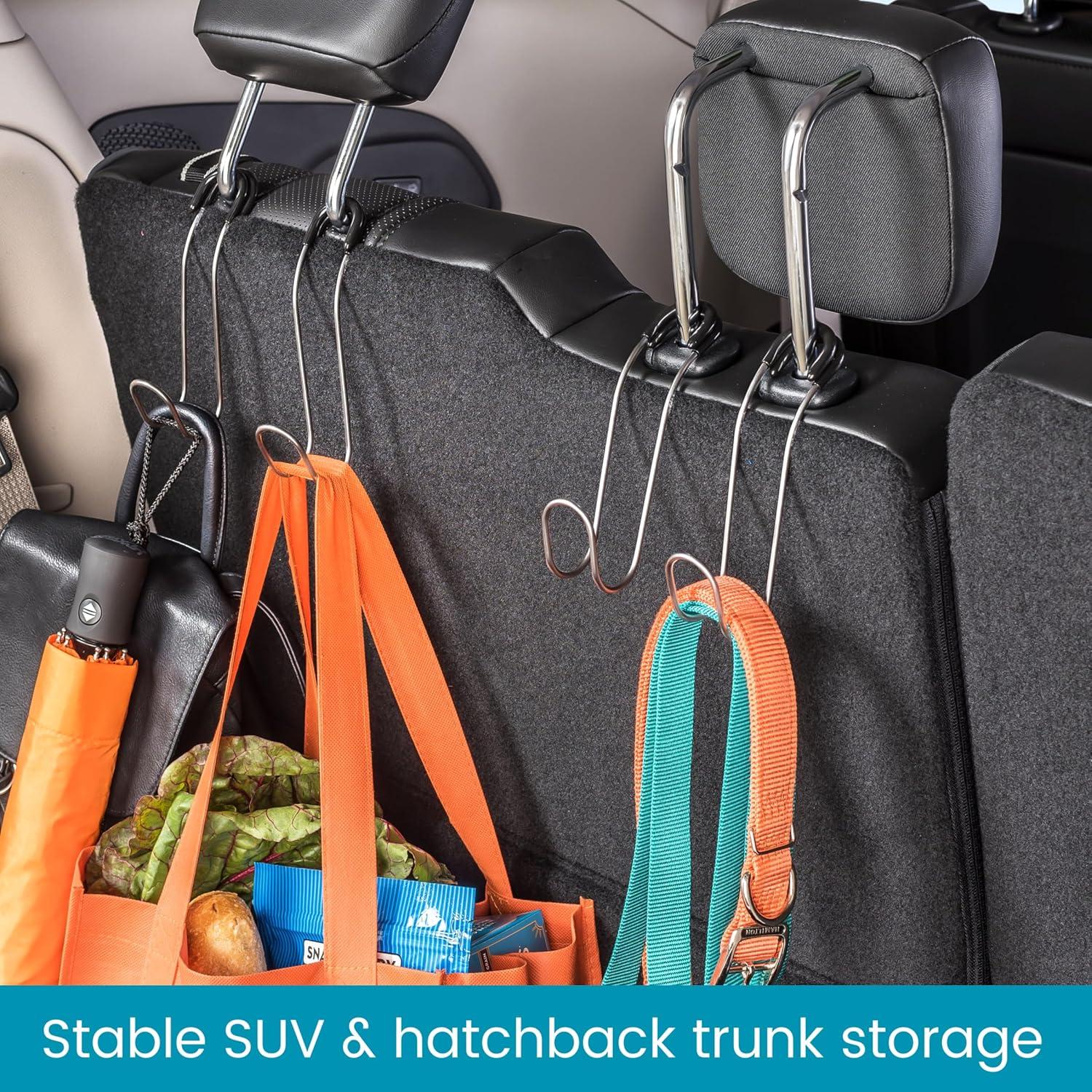 Ganchos para Reposacabezas de Coche High Road - Soporta 18 kg