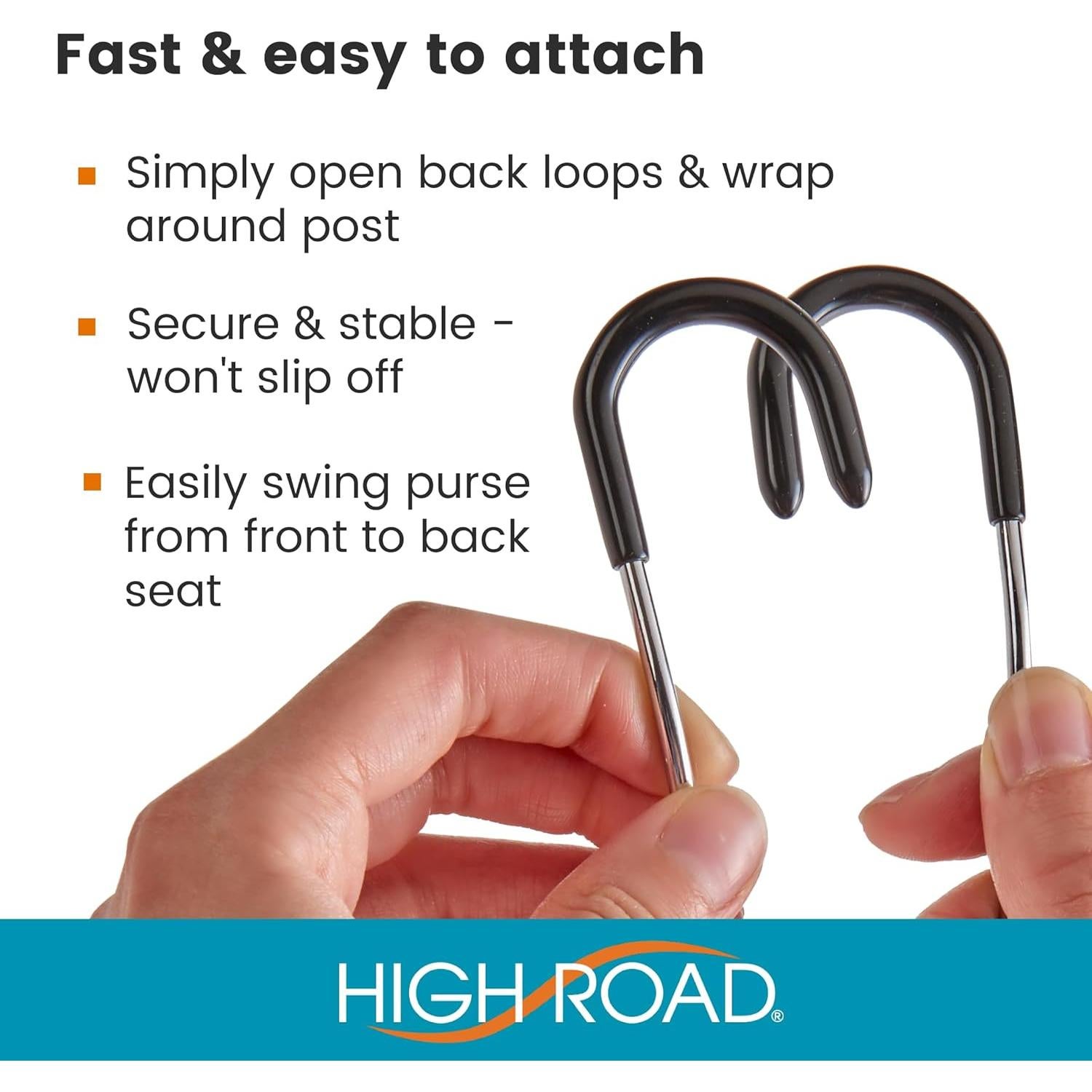 Ganchos para Reposacabezas de Coche High Road - Soporta 18 kg