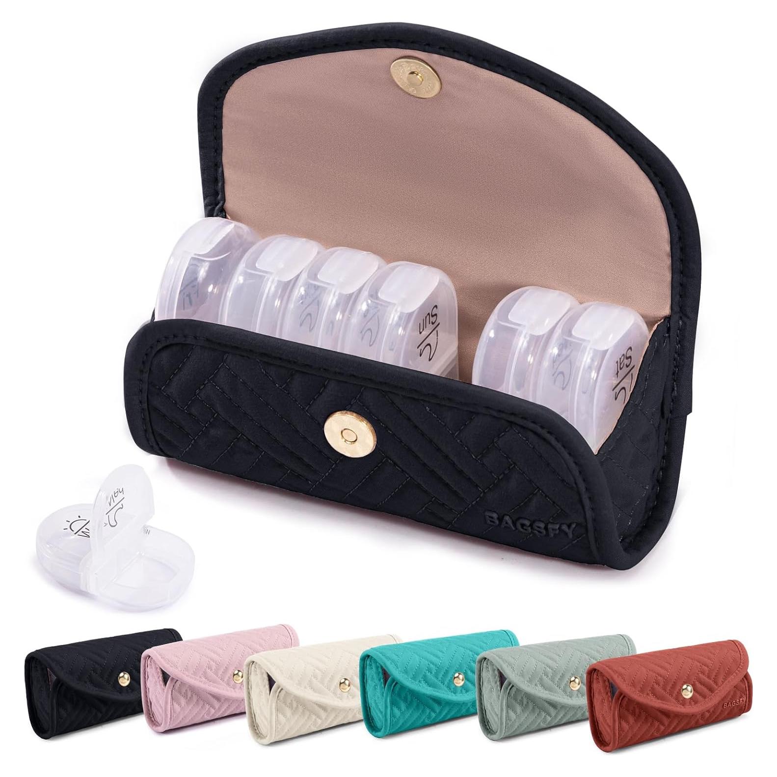 Organizador Semanal de Pastillas BAGSFY AM PM 2 Veces al Día