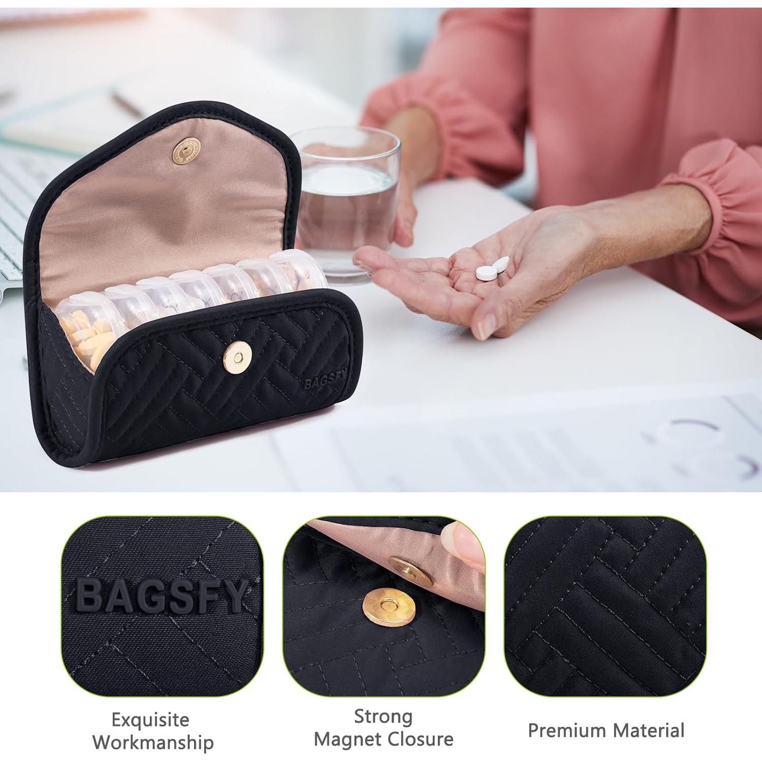 Organizador Semanal de Pastillas BAGSFY AM PM 2 Veces al Día