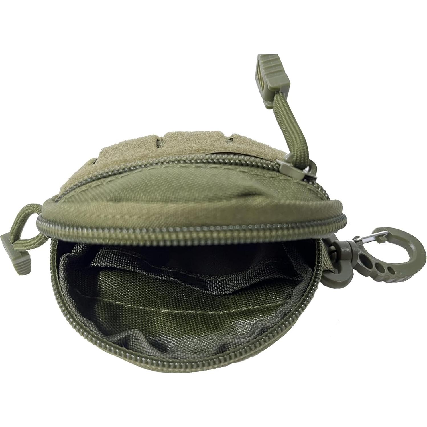 Bolsa Molle Táctica GZWER WR-TP094 Verde Militar 12cm