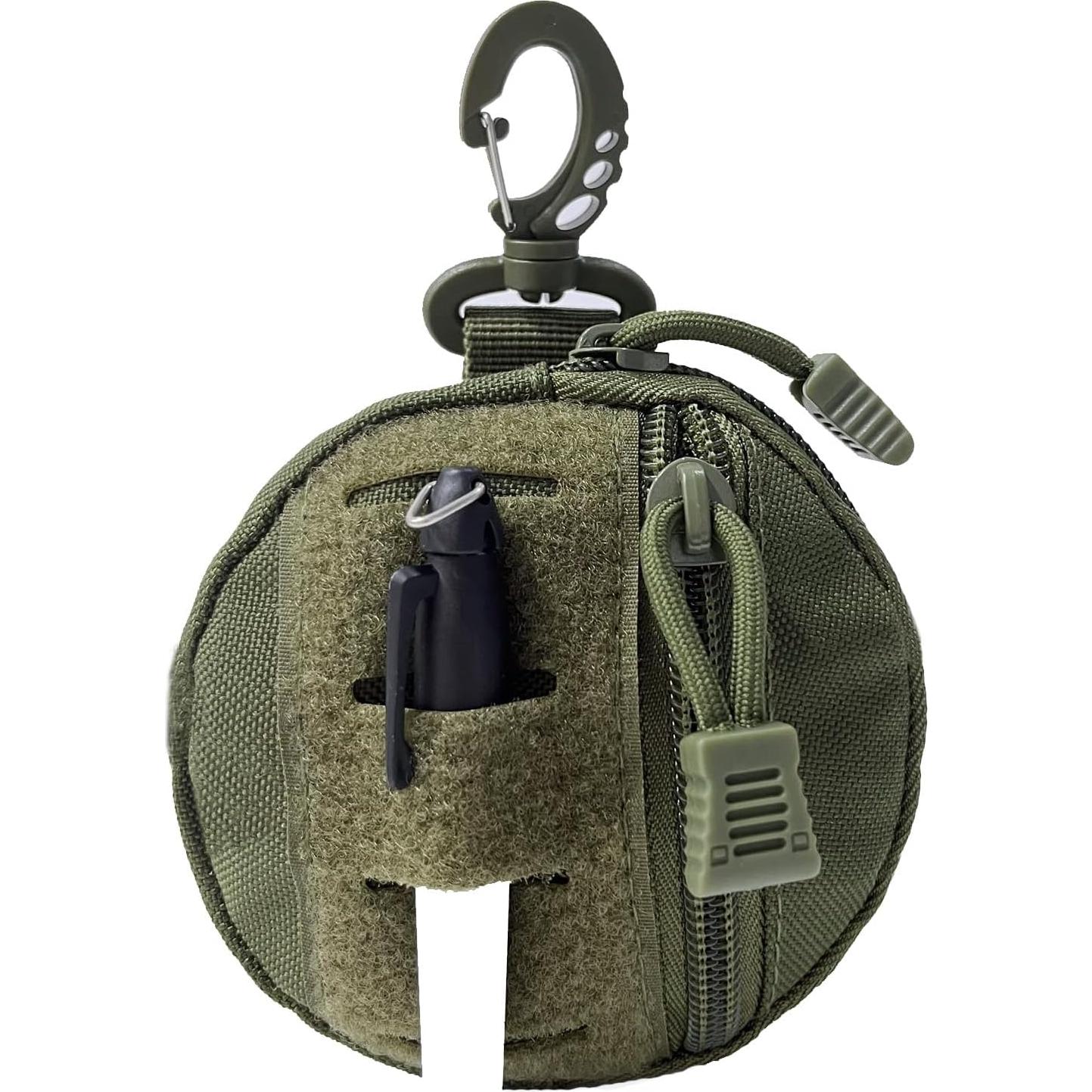 Bolsa Molle Táctica GZWER WR-TP094 Verde Militar 12cm