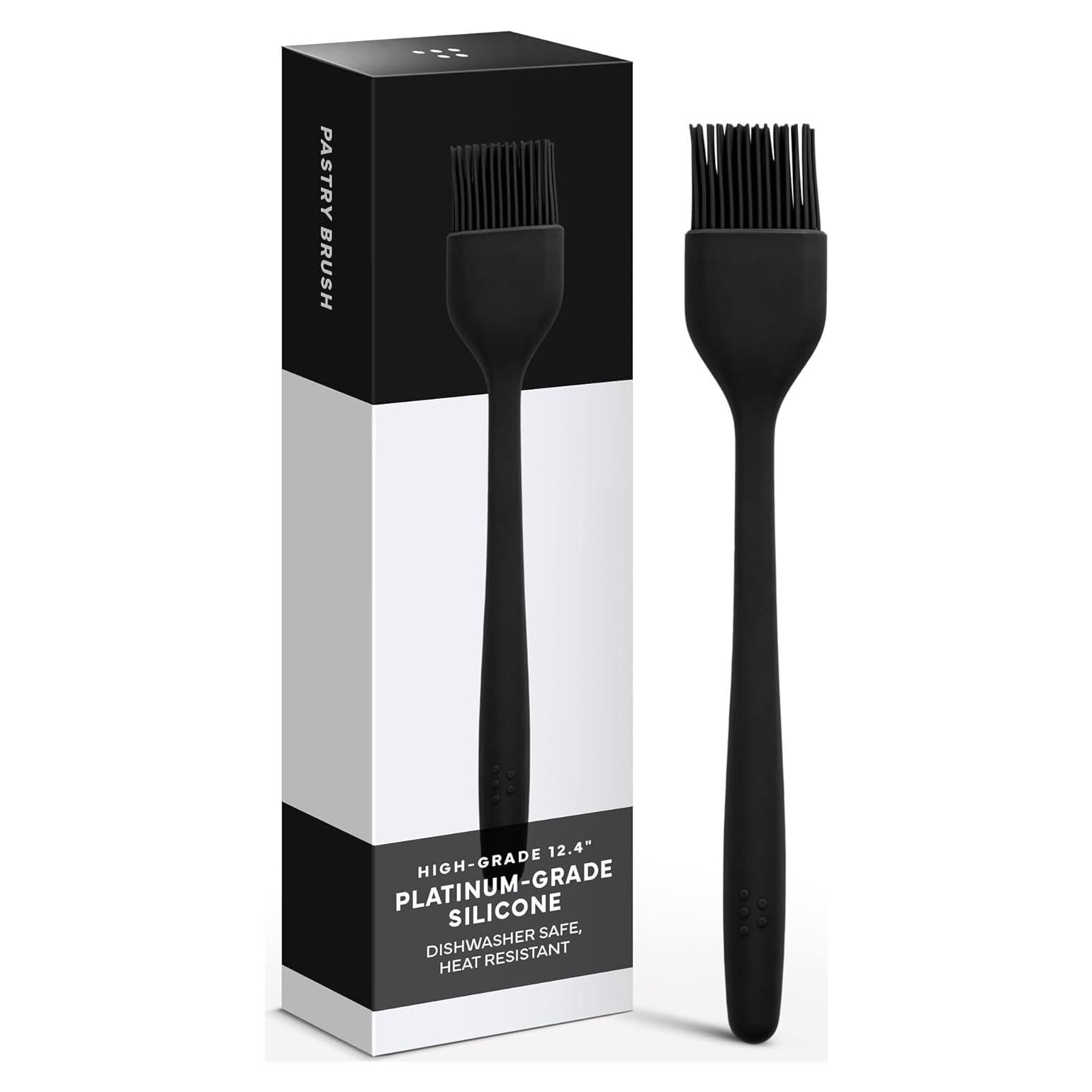 Brocha de Silicona Misen 31.5 cm - Resistente al Calor, Apta para Lavavajillas