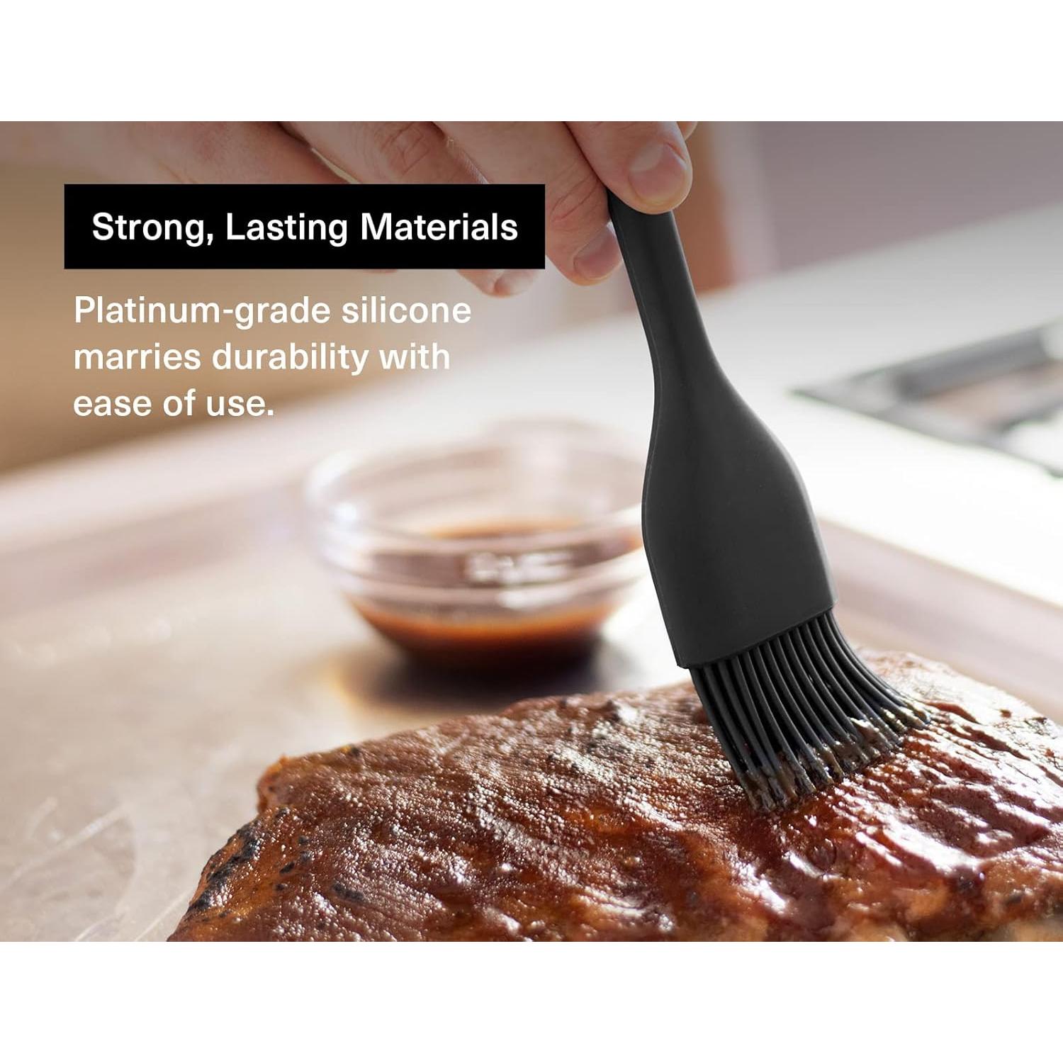 Brocha de Silicona Misen 31.5 cm - Resistente al Calor, Apta para Lavavajillas