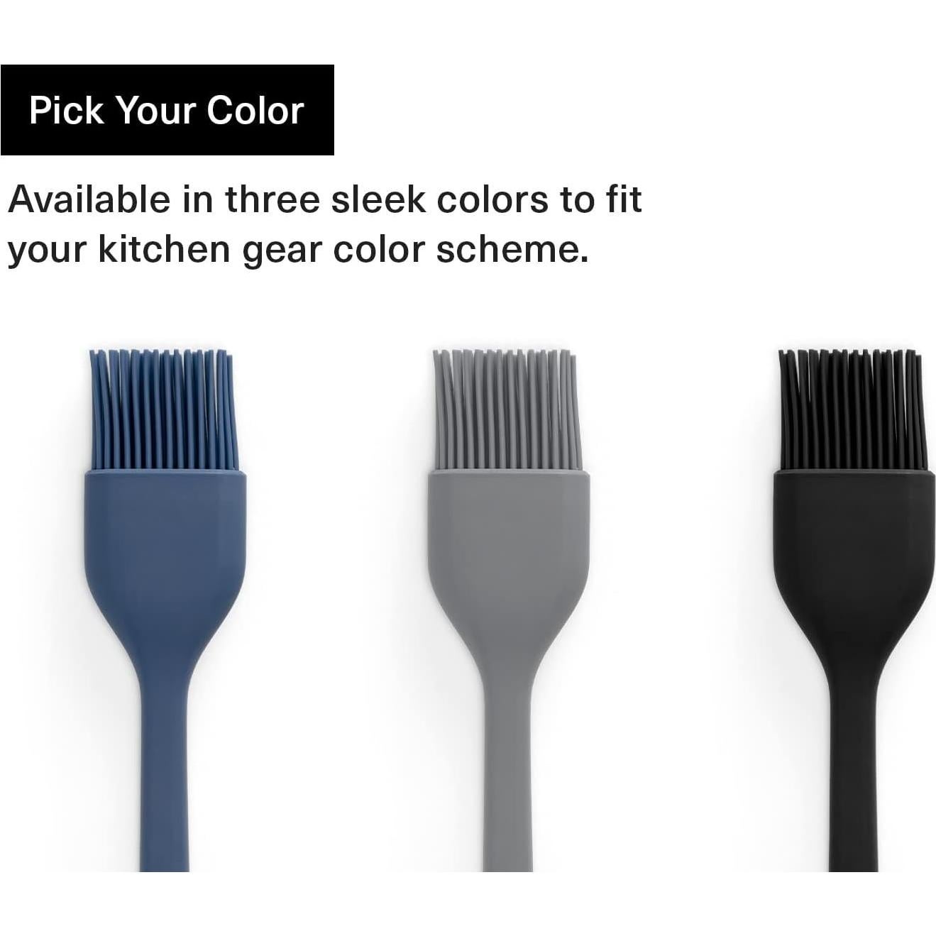 Brocha de Silicona Misen 31.5 cm - Resistente al Calor, Apta para Lavavajillas