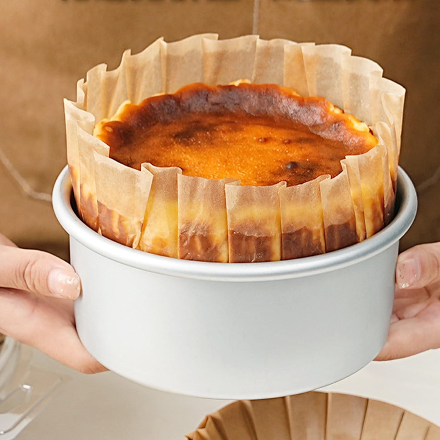 100 Forros de Papel Pergamino Redondos 10.16 cm YJLMTCF