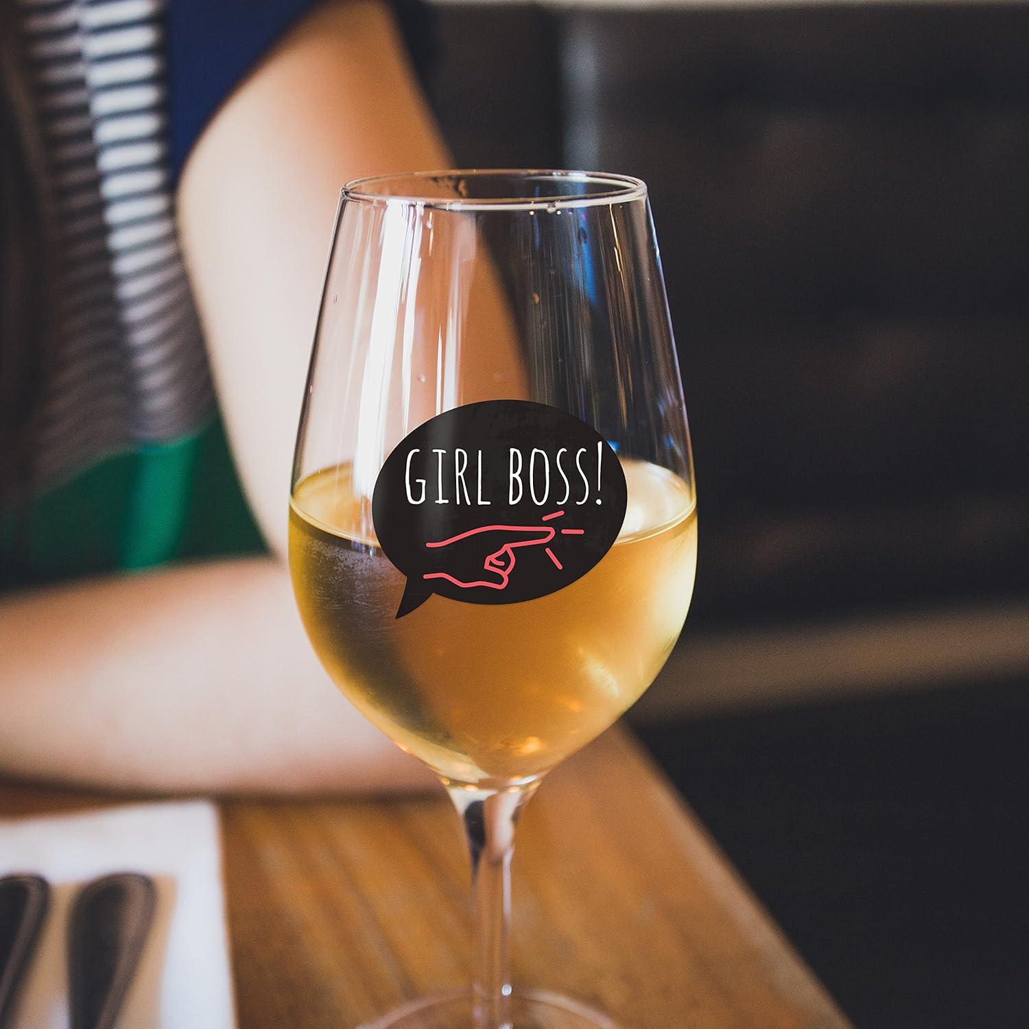 Marcadores de Bebida Divertidos LULU - 18 Calcomanías Reutilizables