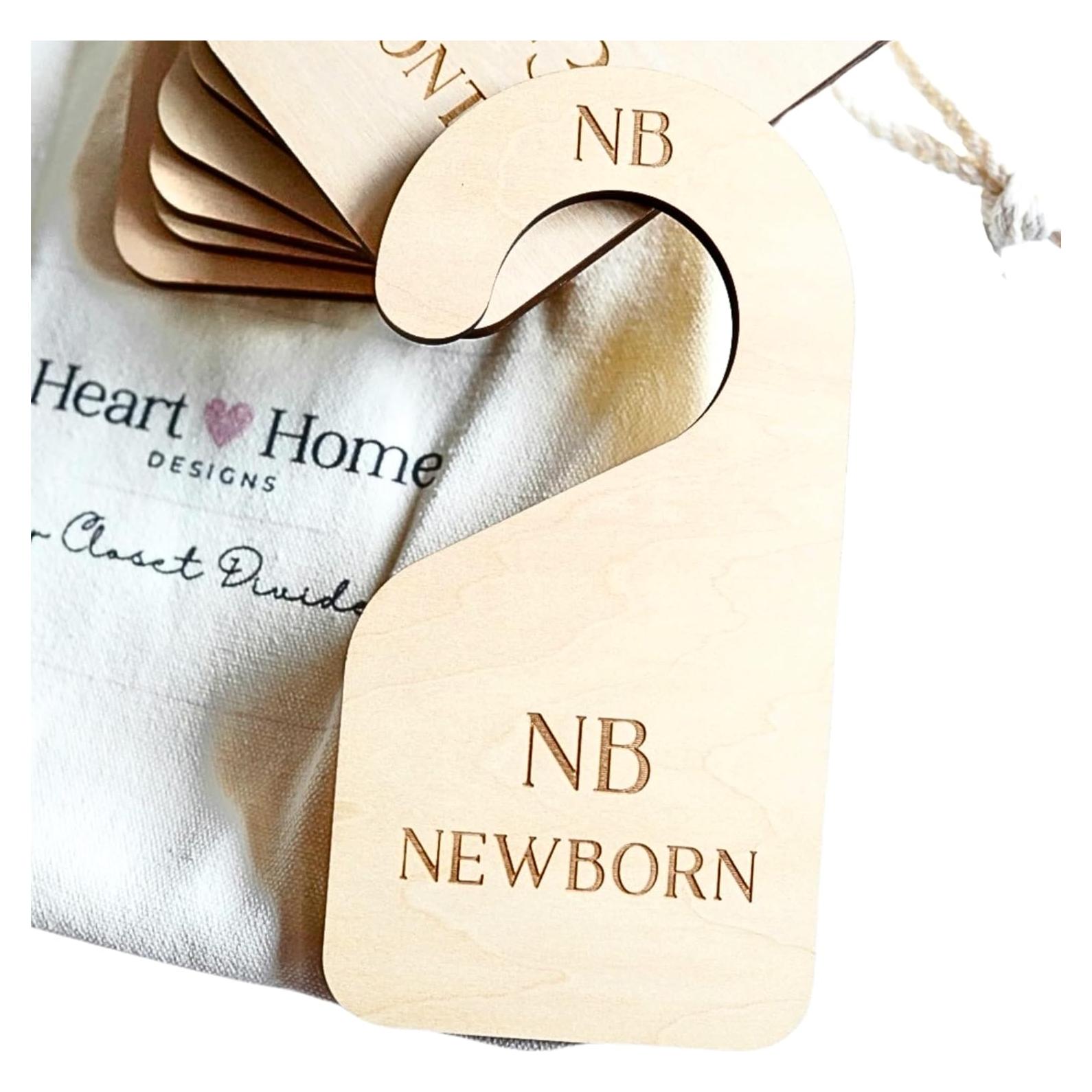 Divisores de Armario Doble Cara Heart and Home 7 Piezas