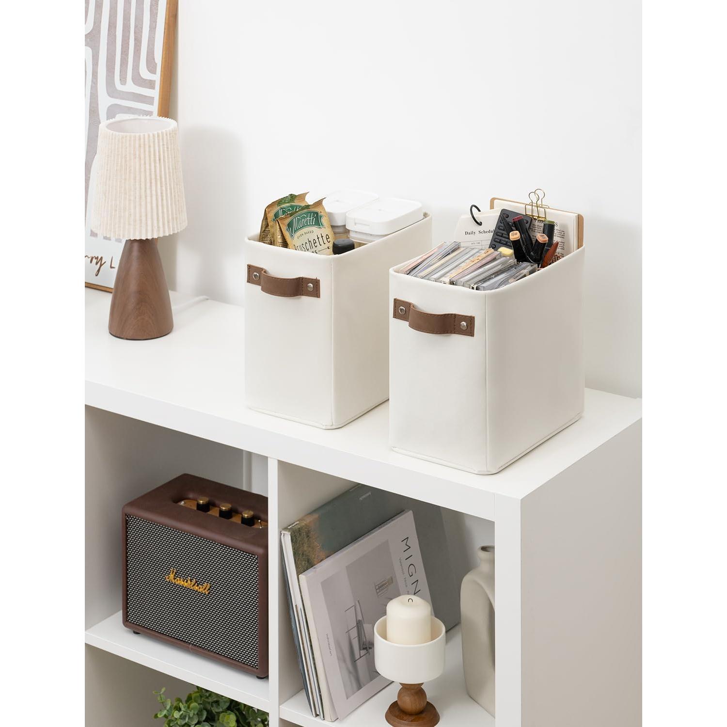 Cajas de Almacenamiento Estrechas StorageWorks Beige 2 Unidades