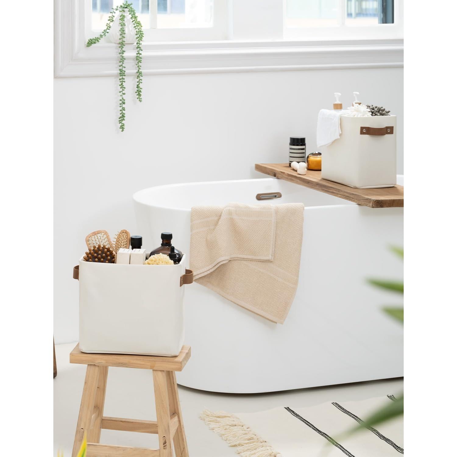 Cajas de Almacenamiento Estrechas StorageWorks Beige 2 Unidades