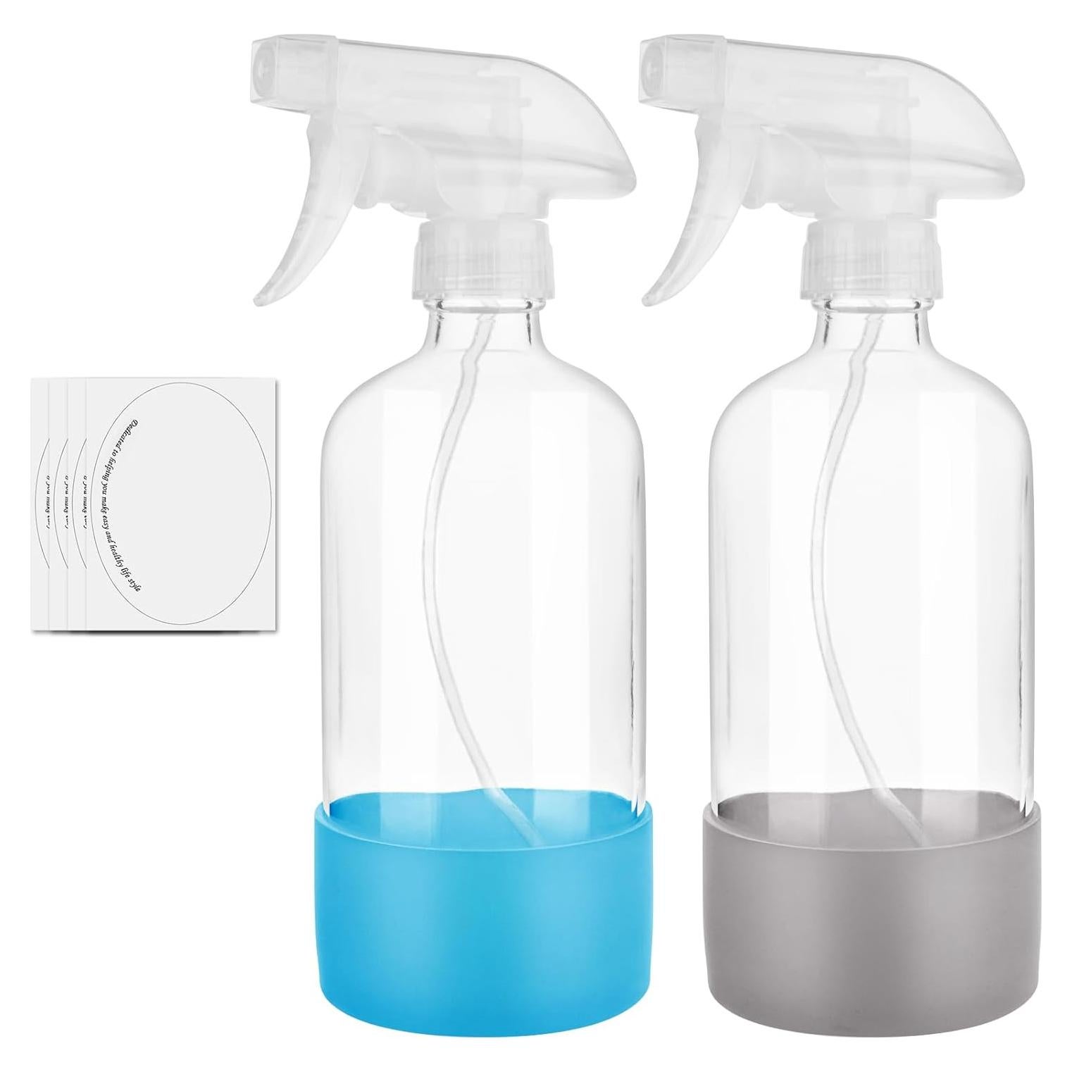 Botellas de Spray de Vidrio Reutilizables 500ml Hmaimas 2 Piezas