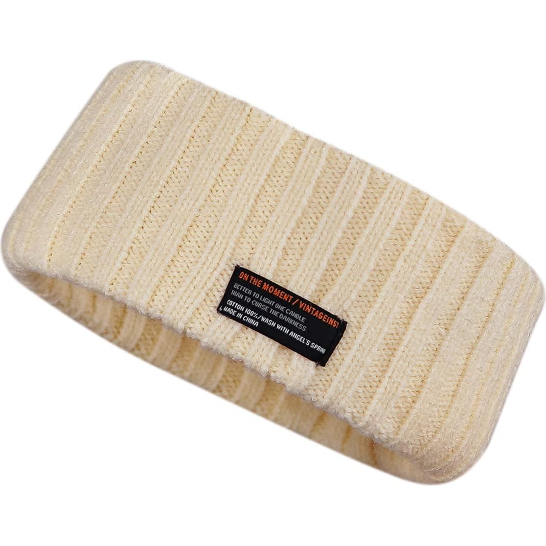 Diadema Calentadora de Orejas Clakllie Beige para Mujeres