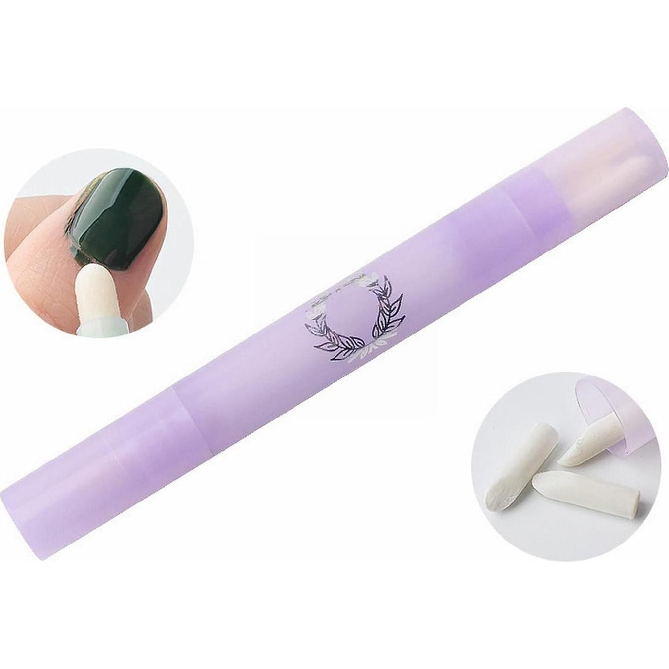 Fingernail Polish Remover Pens Cleaner Erase Removal Mistake Refillable Manicure Tools Gel Nail Polish Remover Pen Nail Remover Nail Edge Modifier Nail Edge Cleaner Fingernail Polish (A #2, One Size)