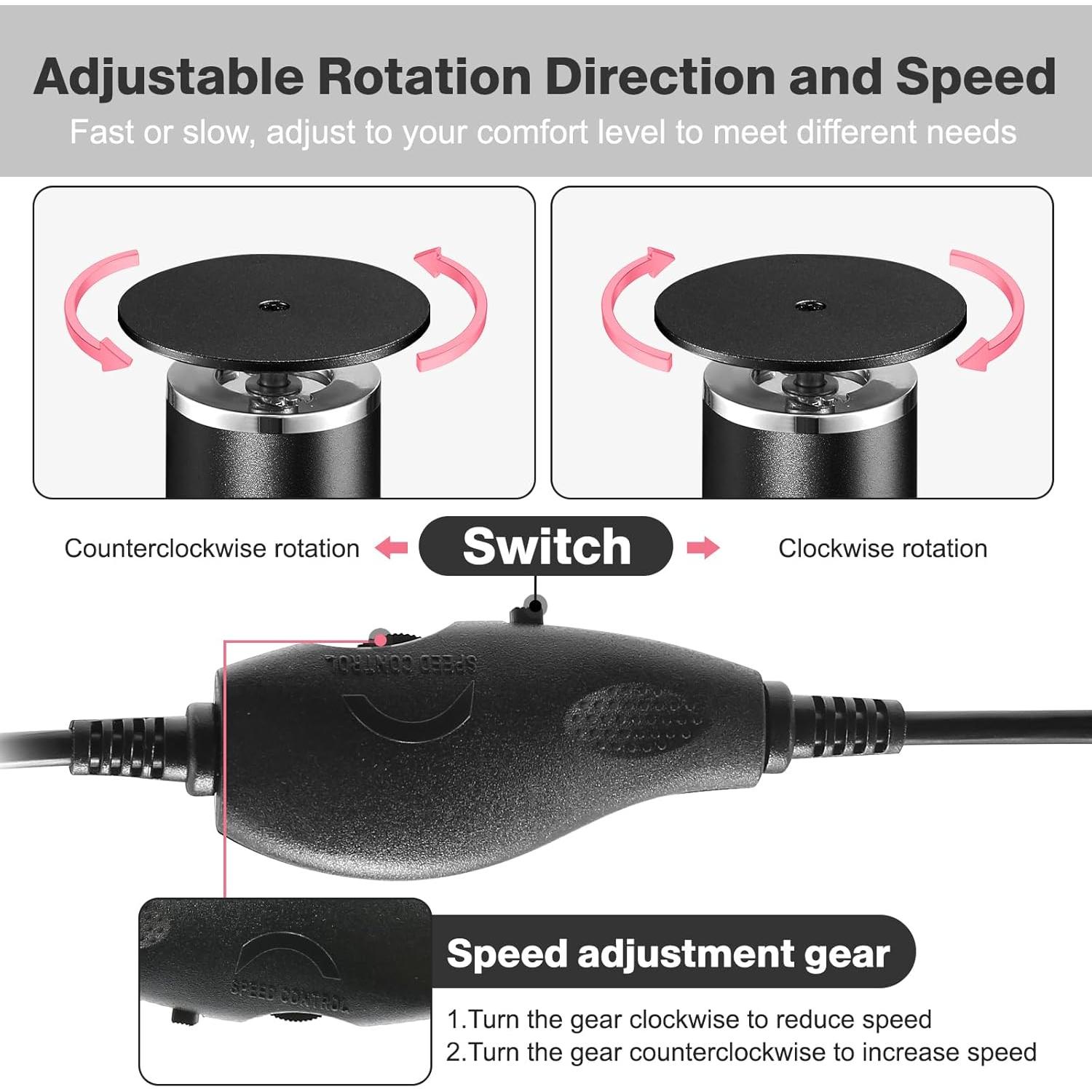 Removedor de Callos Eléctrico AFFLAT, 60 Discos, Velocidad Ajustable
