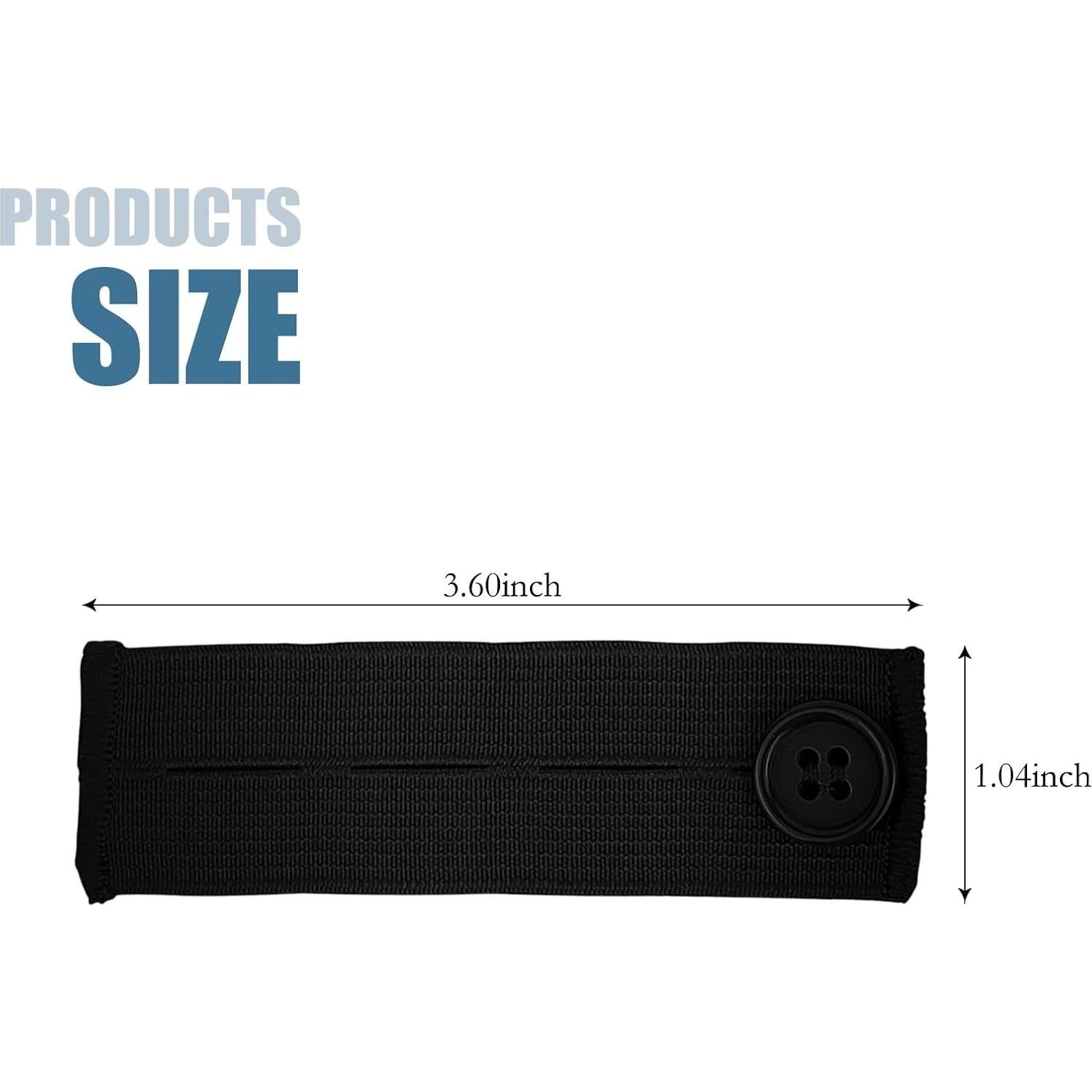 Extensores de Botón para Pantalones YUEBOSUL - 3 Pcs Ajustables