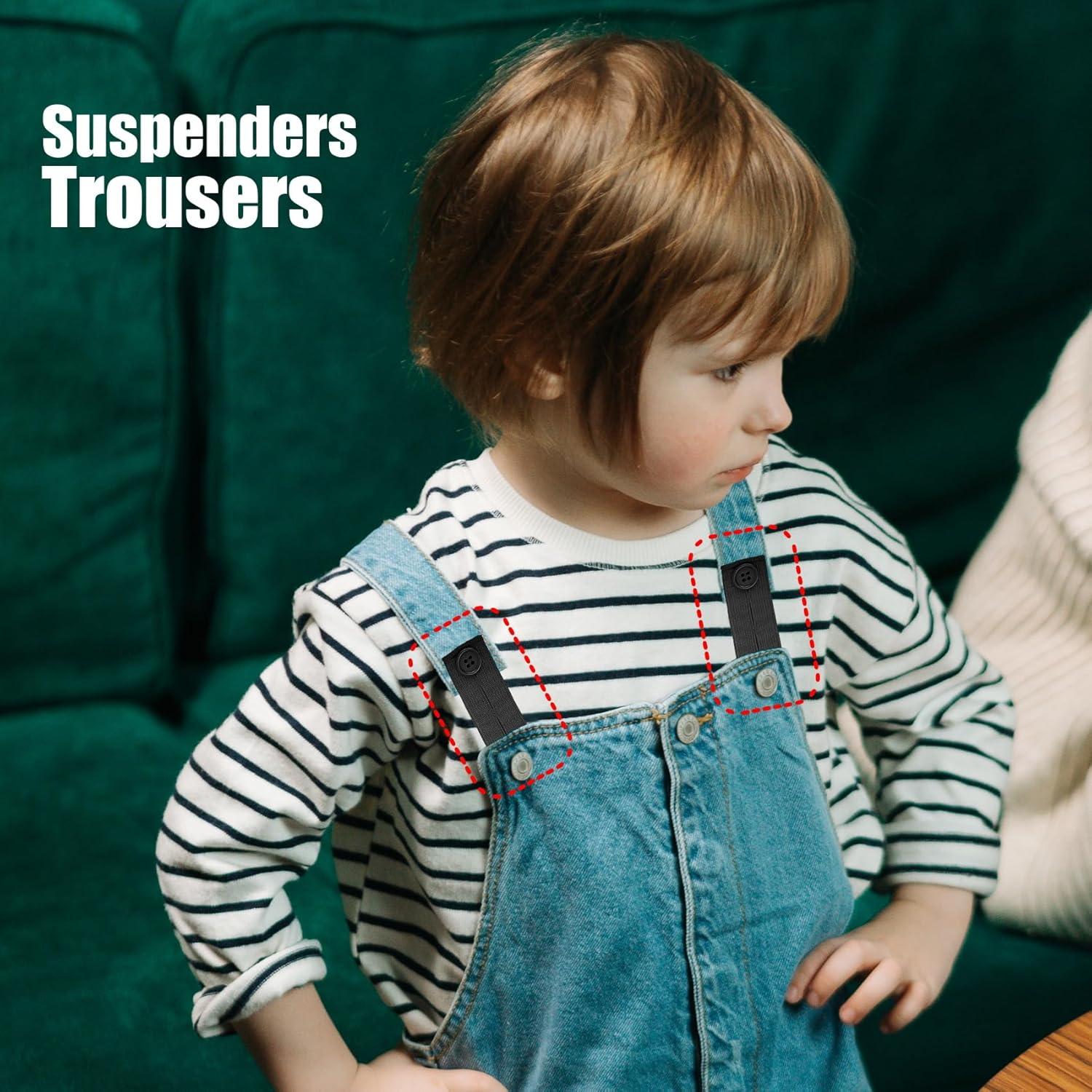 Extensores de Botón para Pantalones YUEBOSUL - 3 Pcs Ajustables