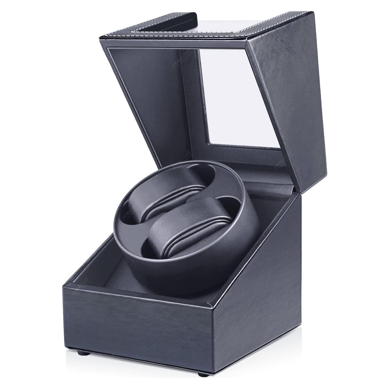 Cofre para Relojes Automáticos Frucase PU20B 2 Modos Rotación