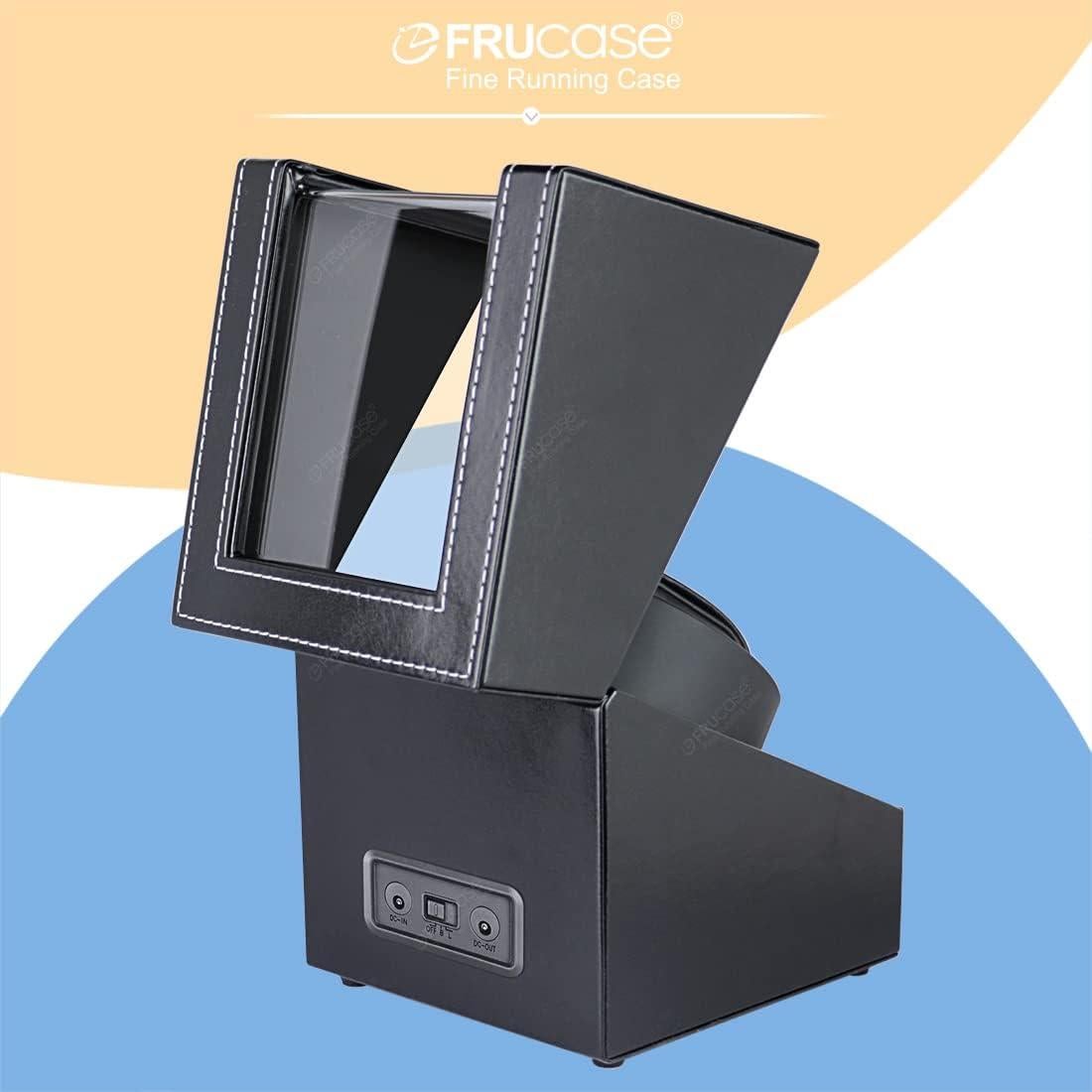 Cofre para Relojes Automáticos Frucase PU20B 2 Modos Rotación