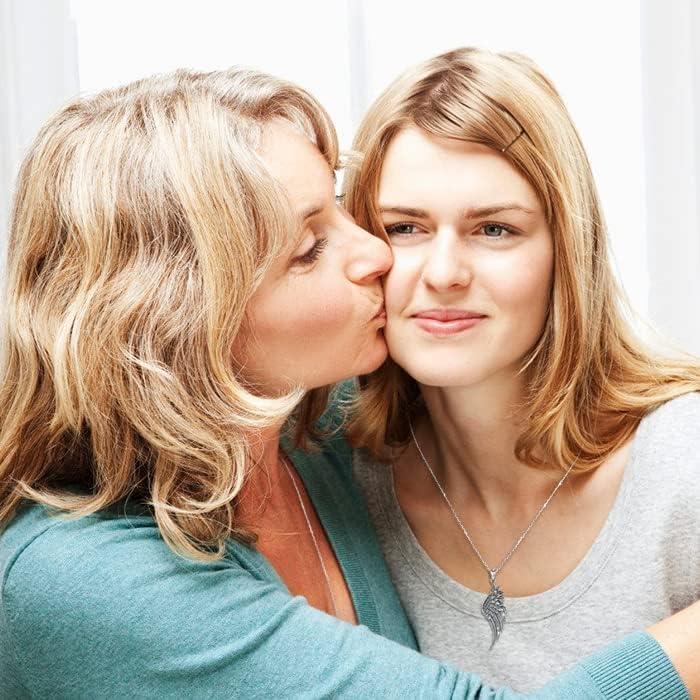 Collar de Alas de Ángel 925 Plata de Ley para Mujeres