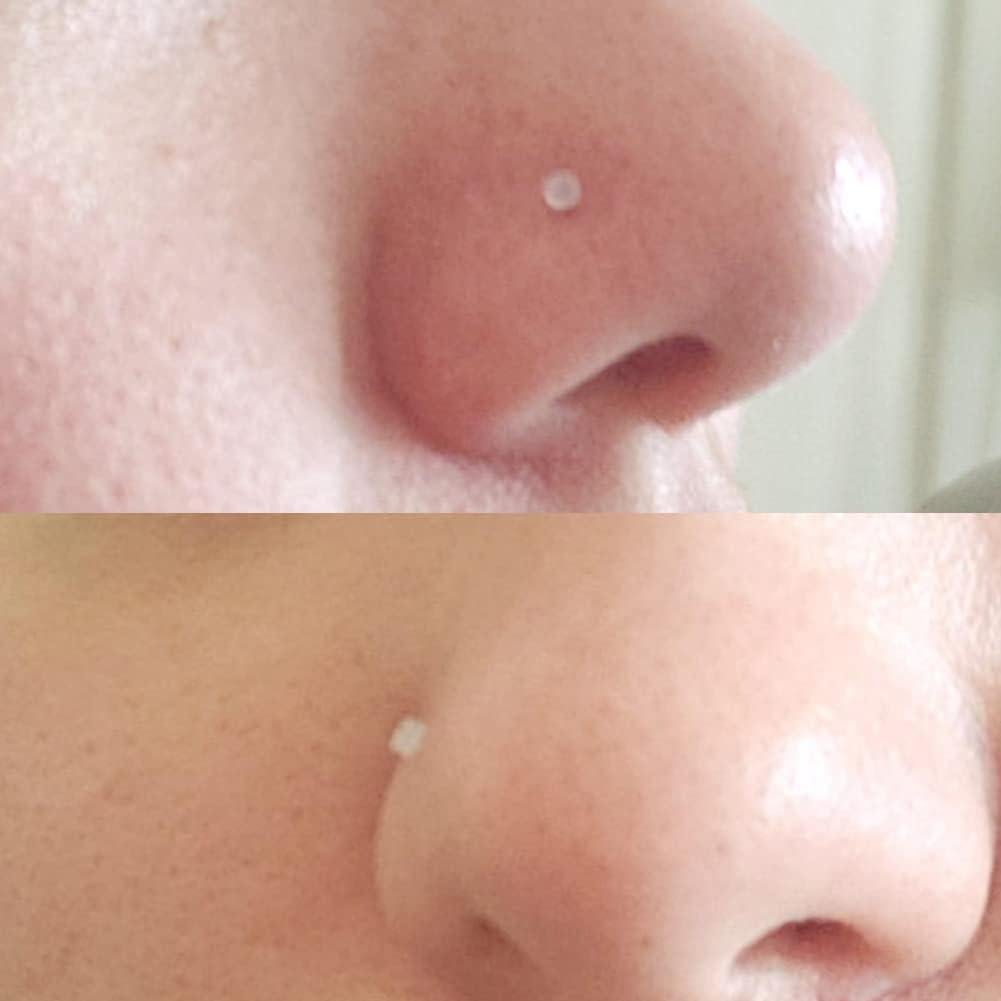 MODRSA 16g 20g Retenedores Transparentes de Piercing - 8 Piezas