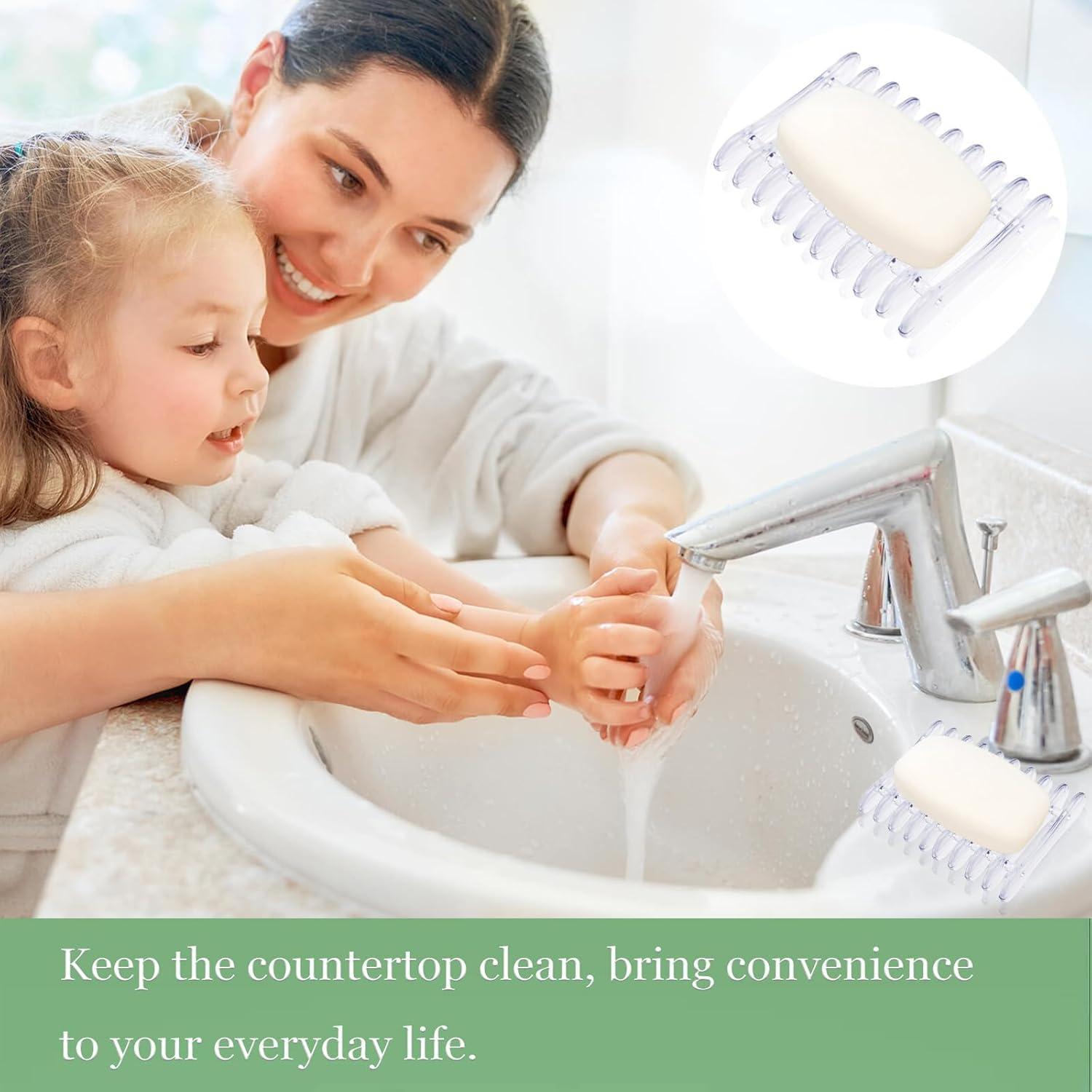 Soporte de Jabón Autodrenante Naturahand - 2 Piezas Plástico