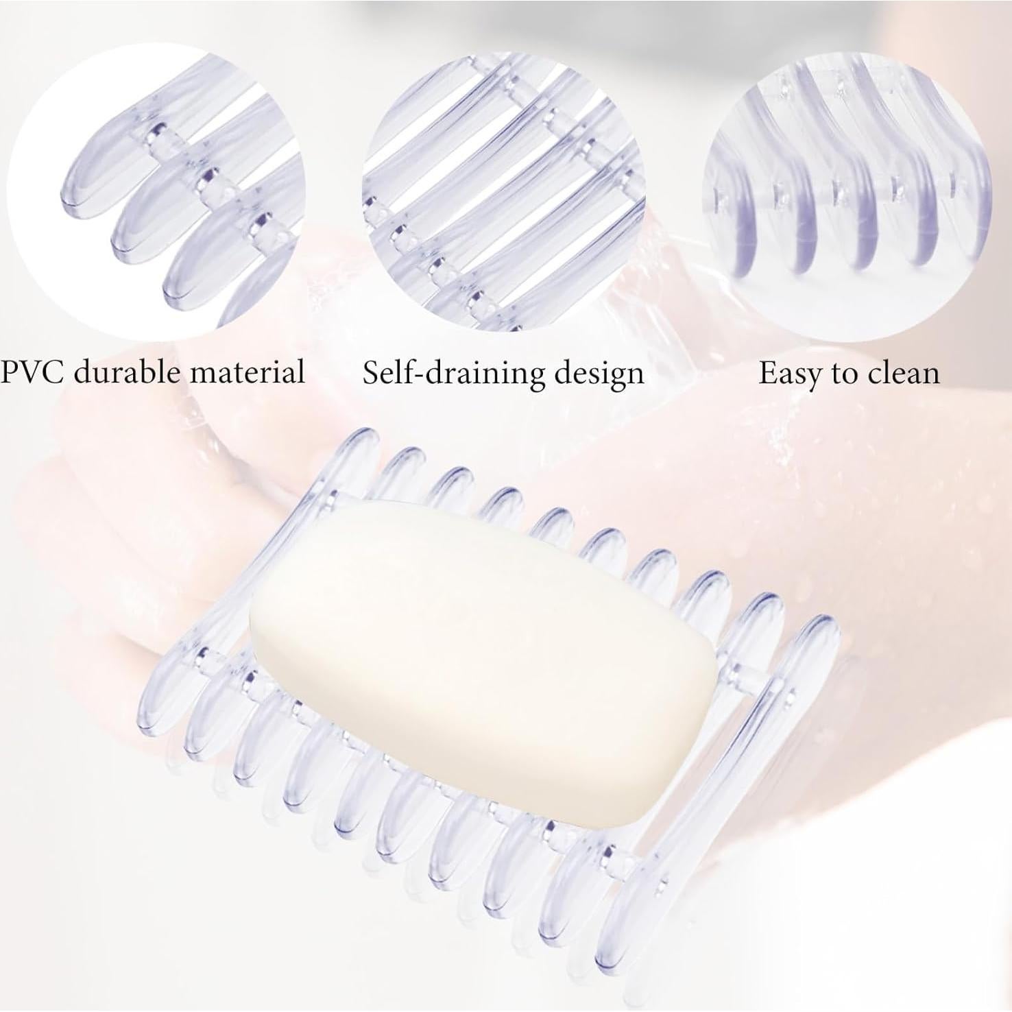 Soporte de Jabón Autodrenante Naturahand - 2 Piezas Plástico