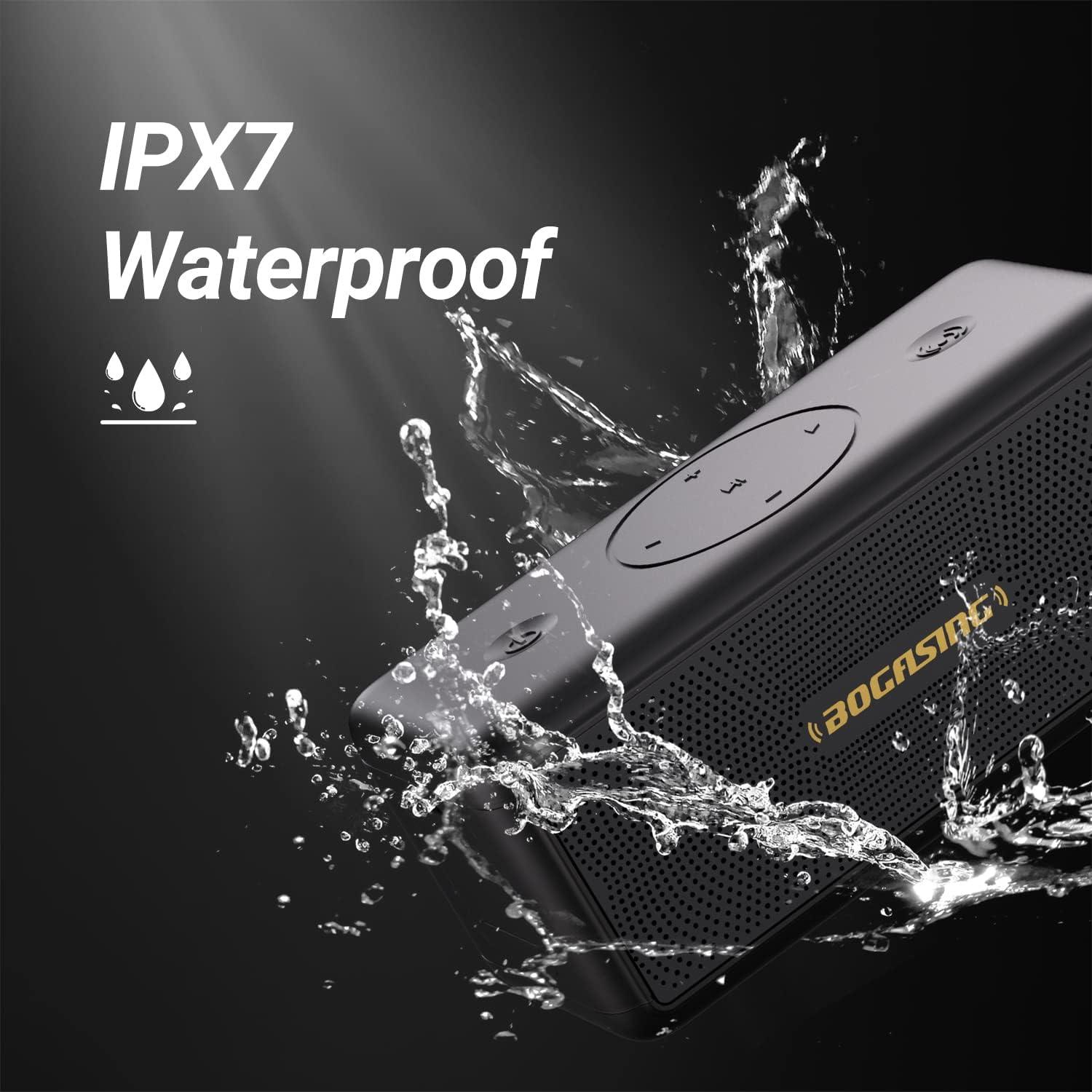 Altavoz Bluetooth BOGASING M5 40W Impermeable IPX7 30H