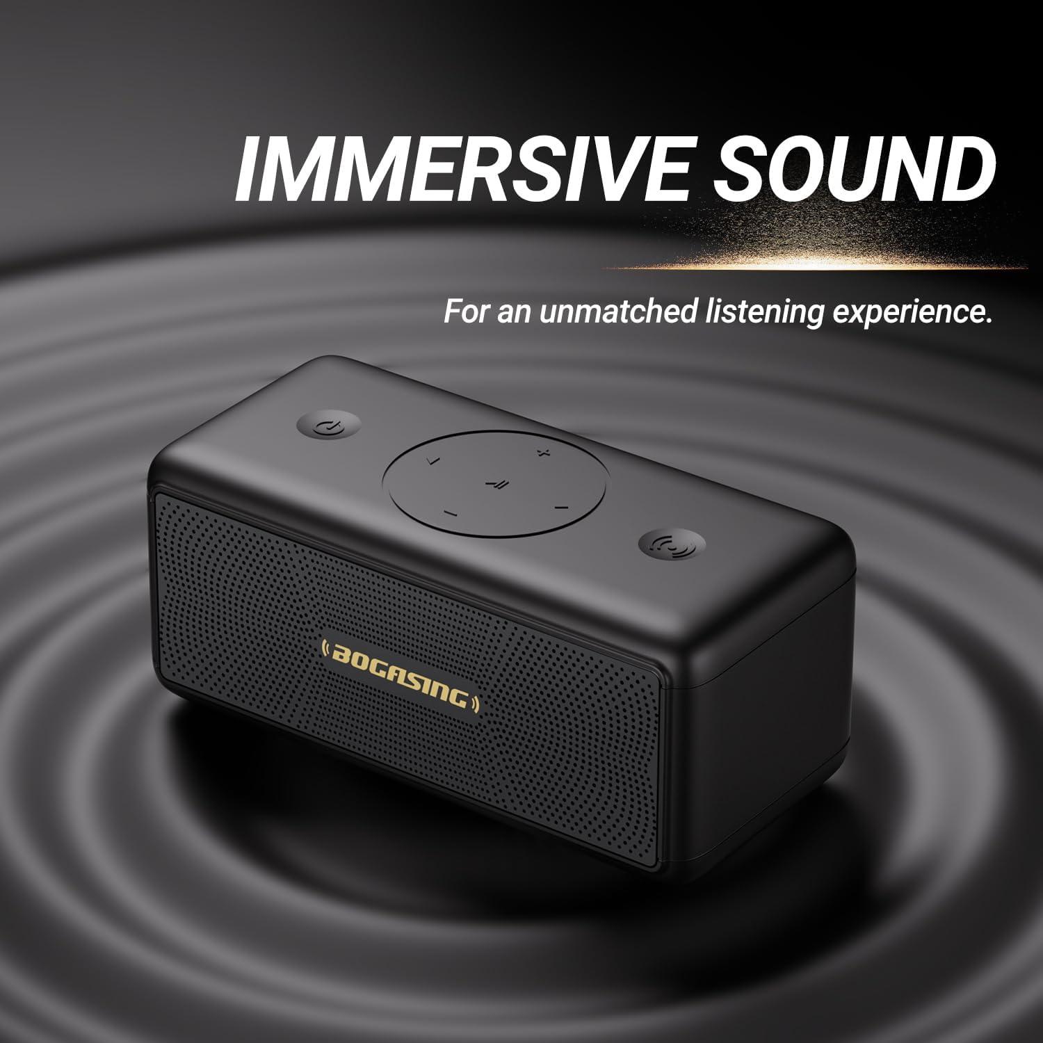 Altavoz Bluetooth BOGASING M5 40W Impermeable IPX7 30H