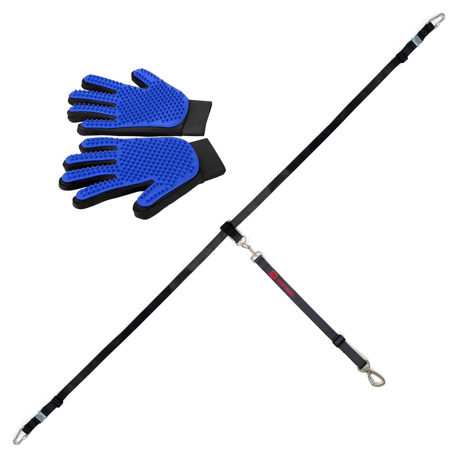 Correa de Seguridad Ajustable para Perros PUDELLO WAY - Incluye Guantes