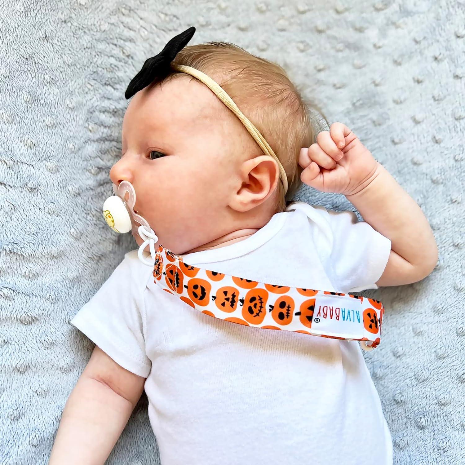 ALVABABY Clips de Chupete Halloween 6 Piezas Universal