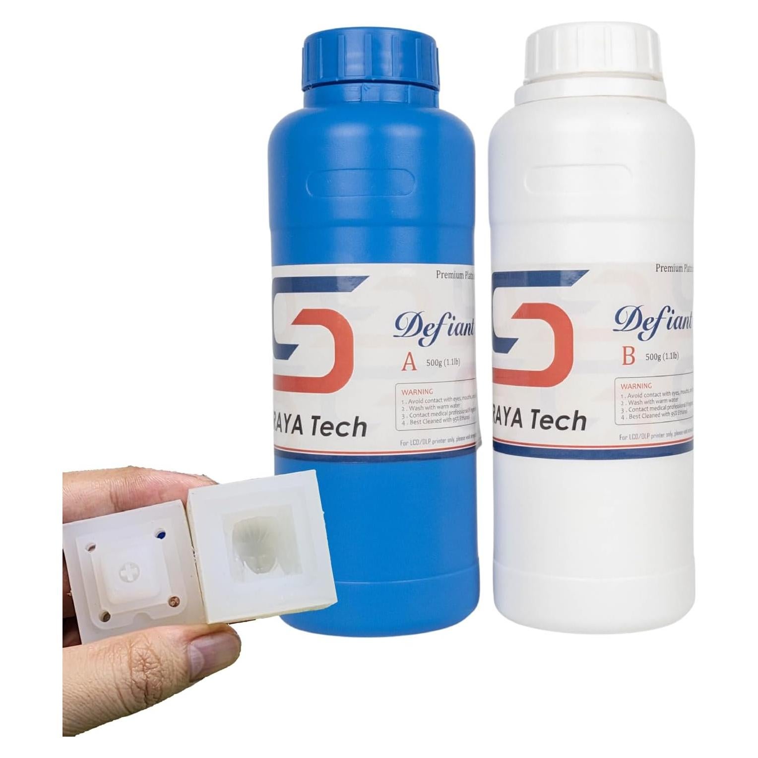 Kit de Moldes de Silicona Platino Siraya Tech Defiant 15 - 0.99 kg