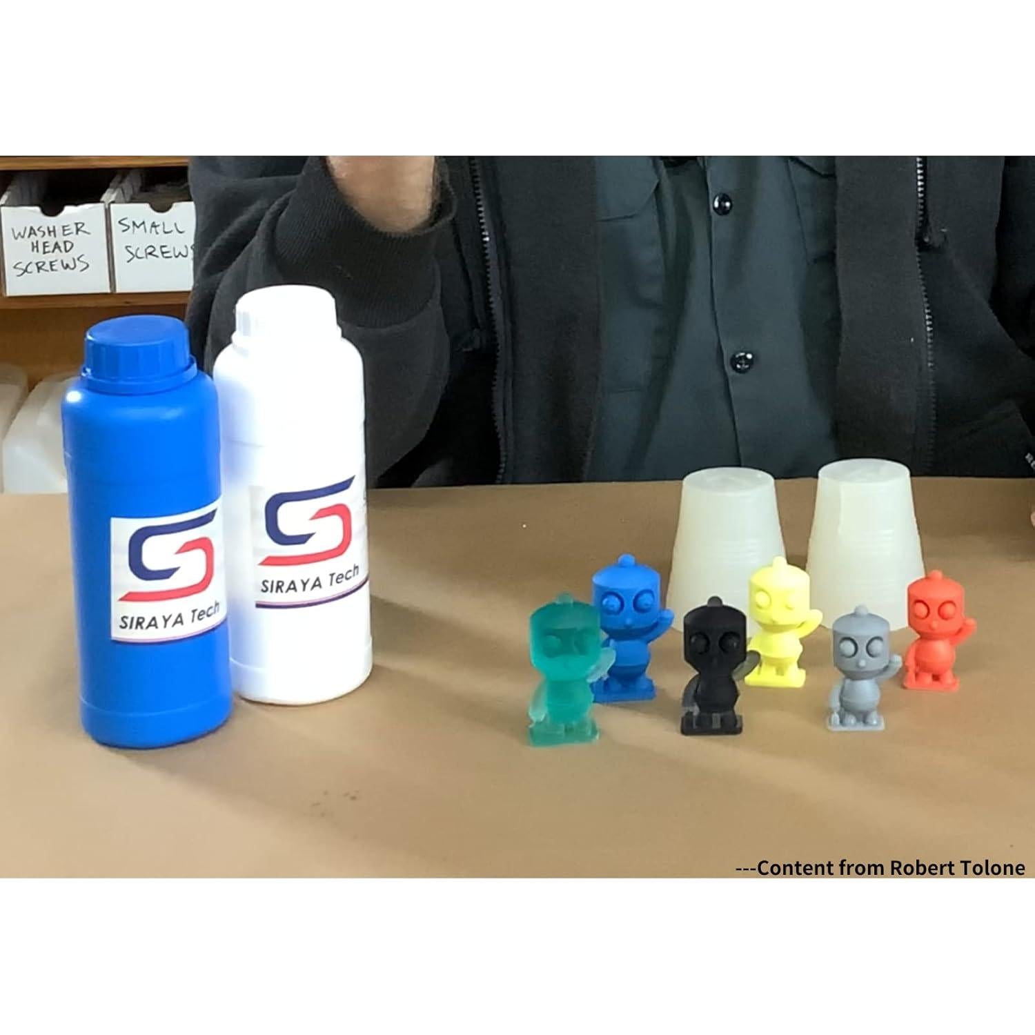 Kit de Moldes de Silicona Platino Siraya Tech Defiant 15 - 0.99 kg