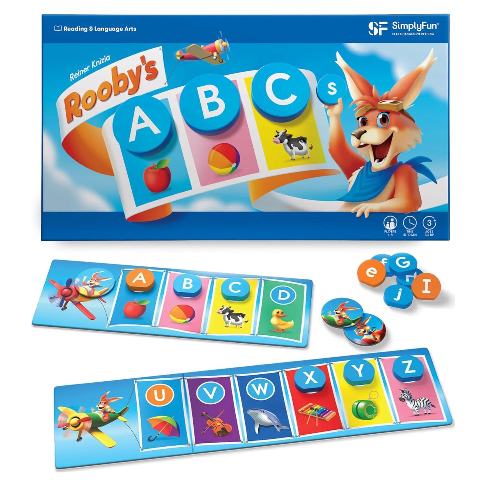 Juego Educativo ABCs de Rooby SimplyFun - Alfabeto para Niños 3+