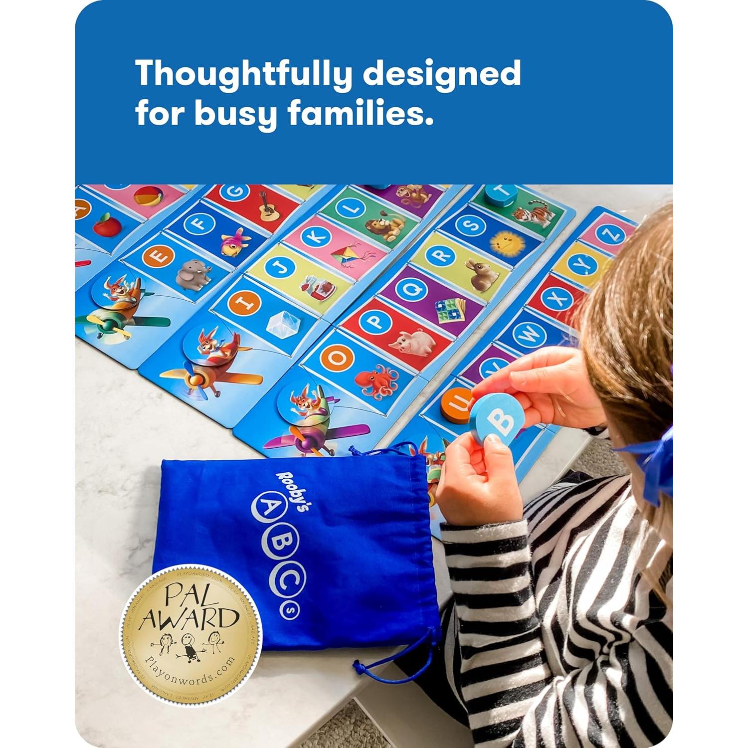 Juego Educativo ABCs de Rooby SimplyFun - Alfabeto para Niños 3+