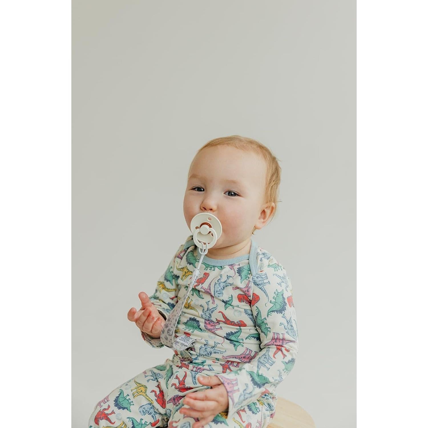 Clip para Chupete Copper Pearl 3-Pack Parque Jurásico