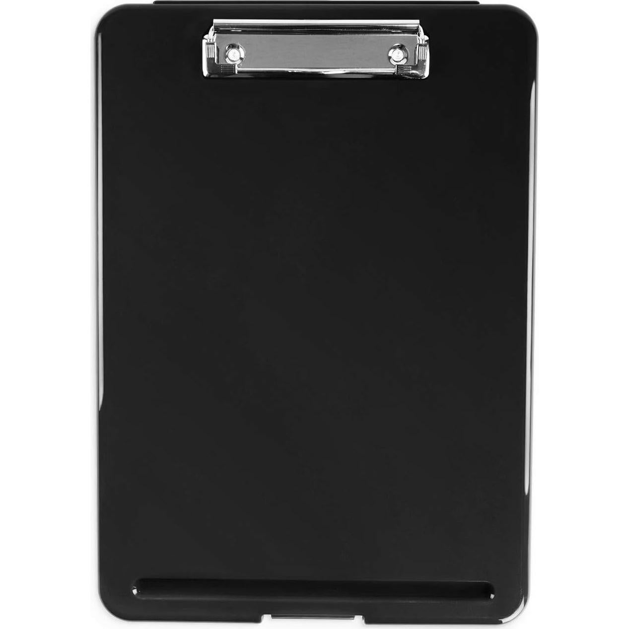 Clipboard Plegable Super Z Outlet Negro 24.1x34.3 cm con Almacenamiento
