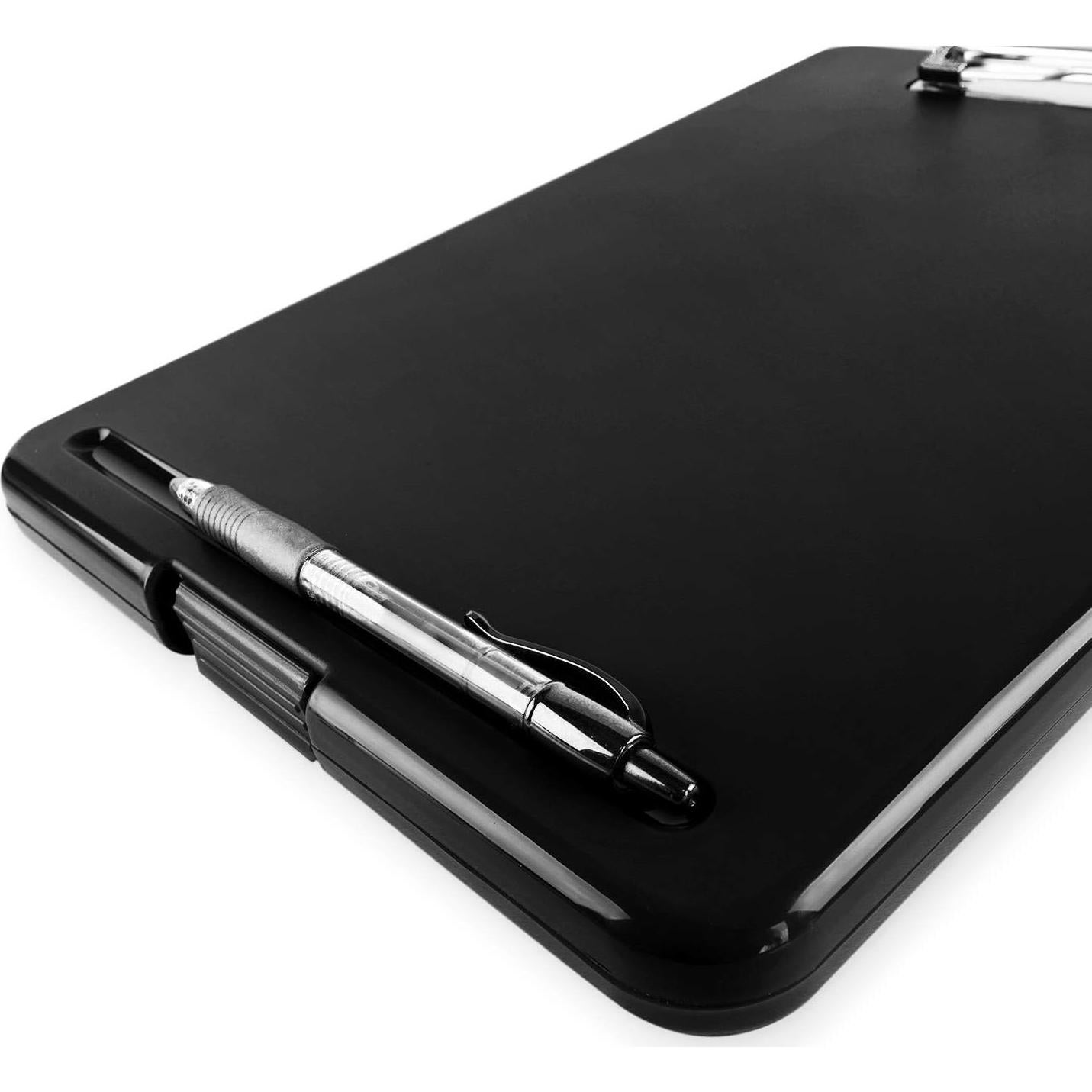 Clipboard Plegable Super Z Outlet Negro 24.1x34.3 cm con Almacenamiento