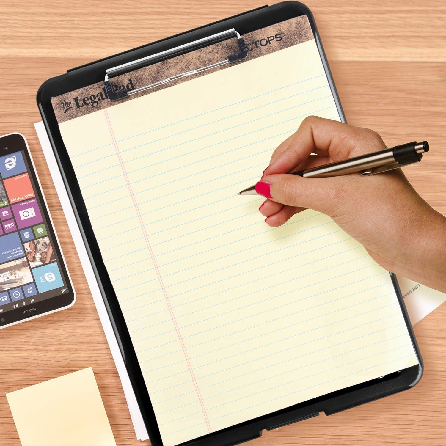 Clipboard Plegable Super Z Outlet Negro 24.1x34.3 cm con Almacenamiento