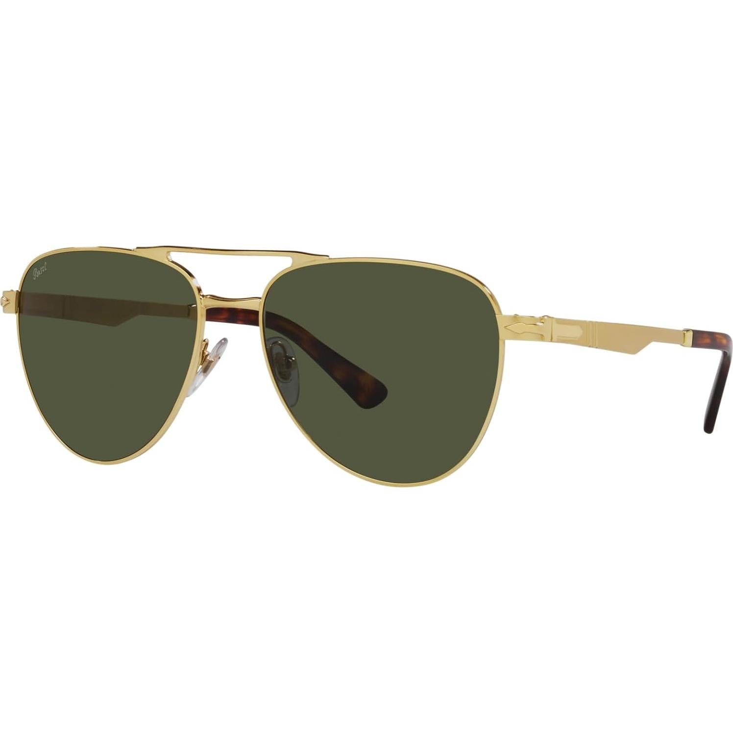 Gafas de sol Persol PO1003S Aviador Dorado Verde 58mm