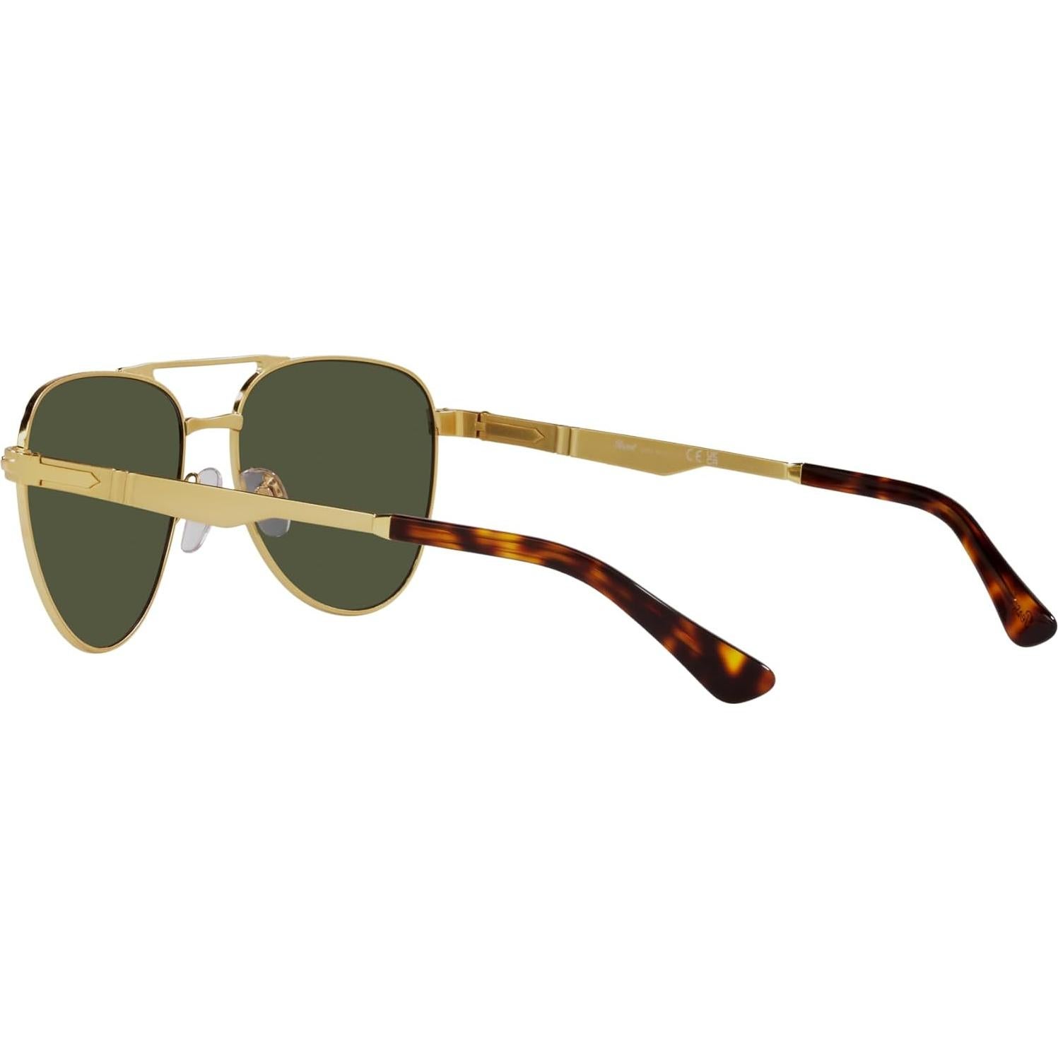 Gafas de sol Persol PO1003S Aviador Dorado Verde 58mm