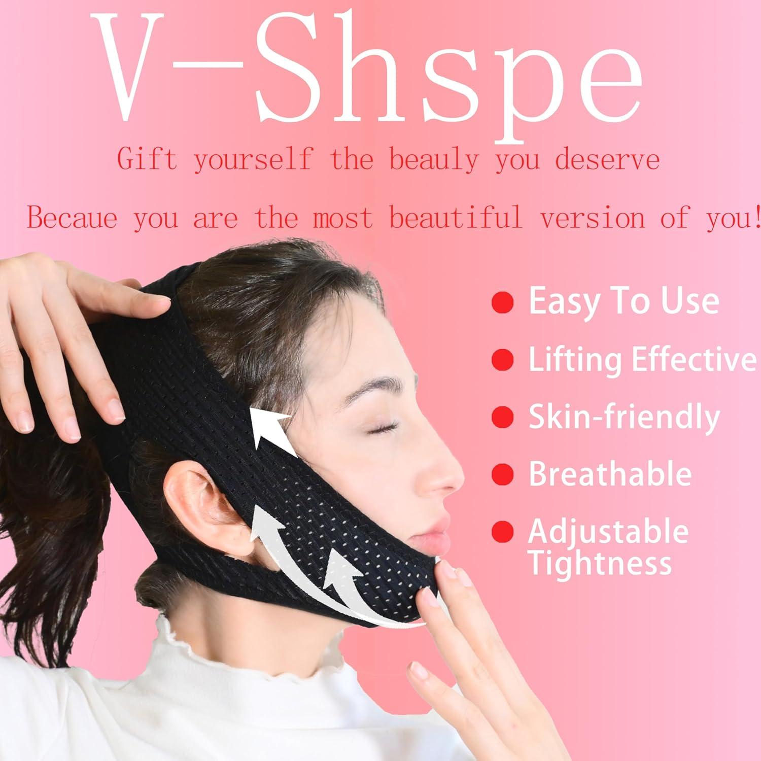 Correa de Elevación Facial V SUNILLUMA - Reductor Doble Barbilla