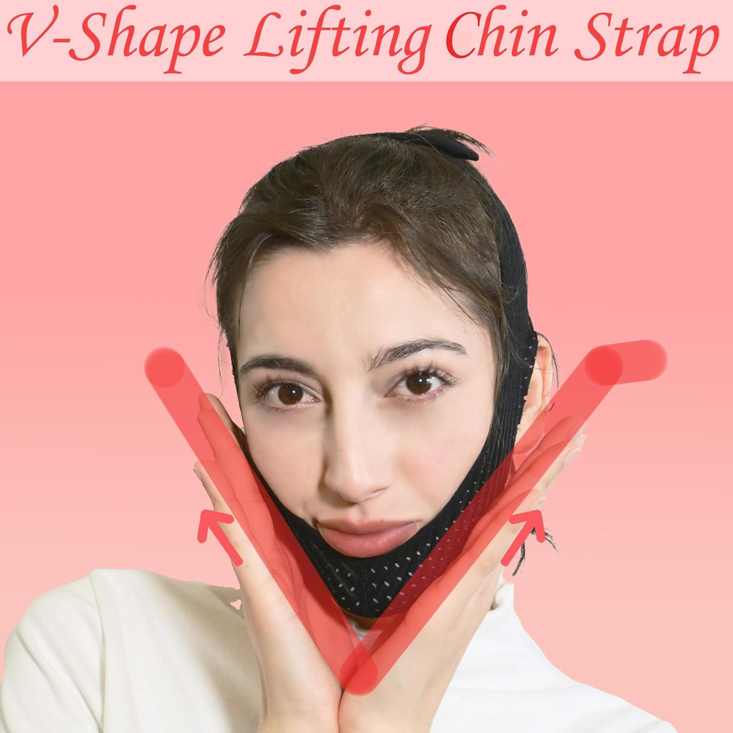 Correa de Elevación Facial V SUNILLUMA - Reductor Doble Barbilla