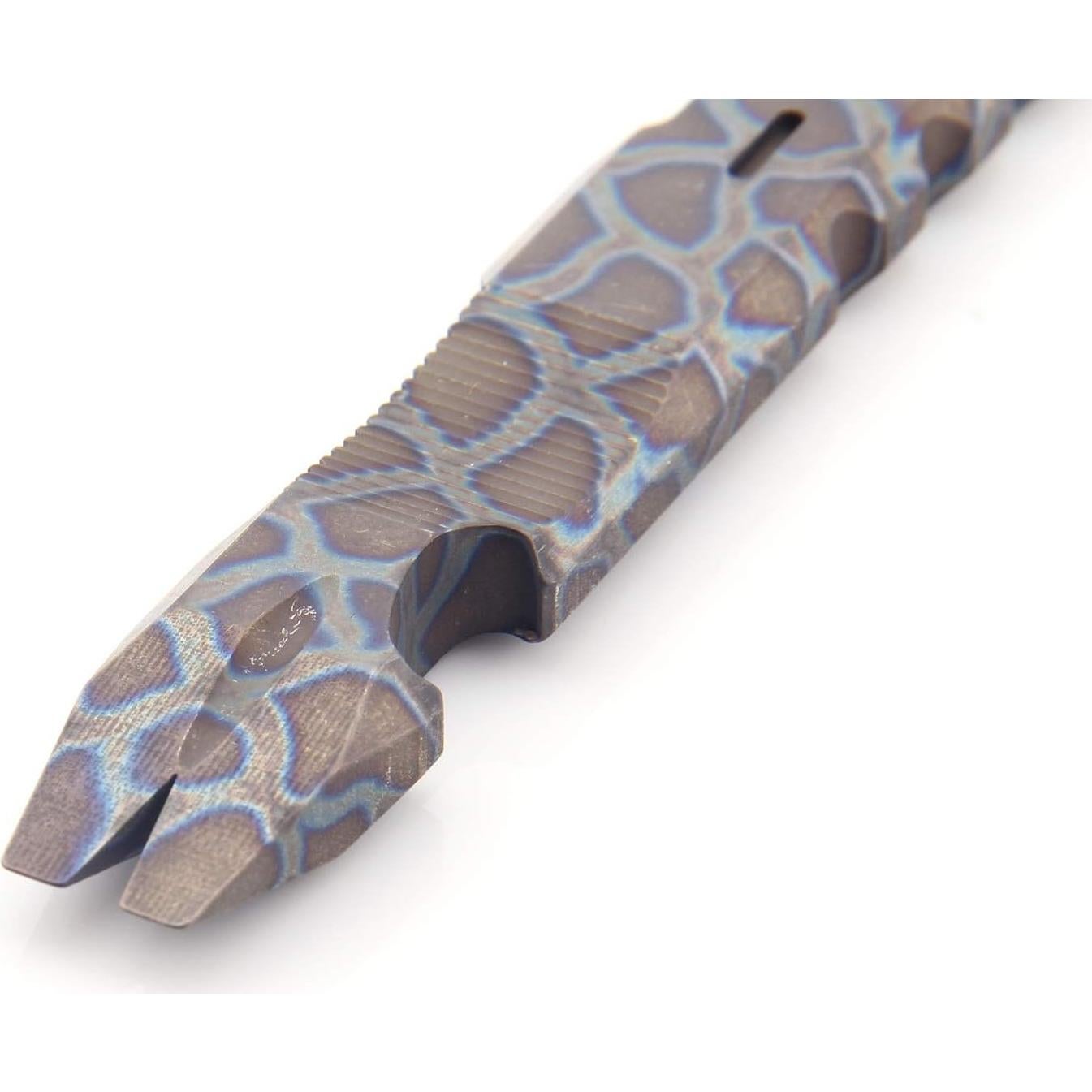 Barra de Palanca Multi-función Titanio Hamans 120mm Azul