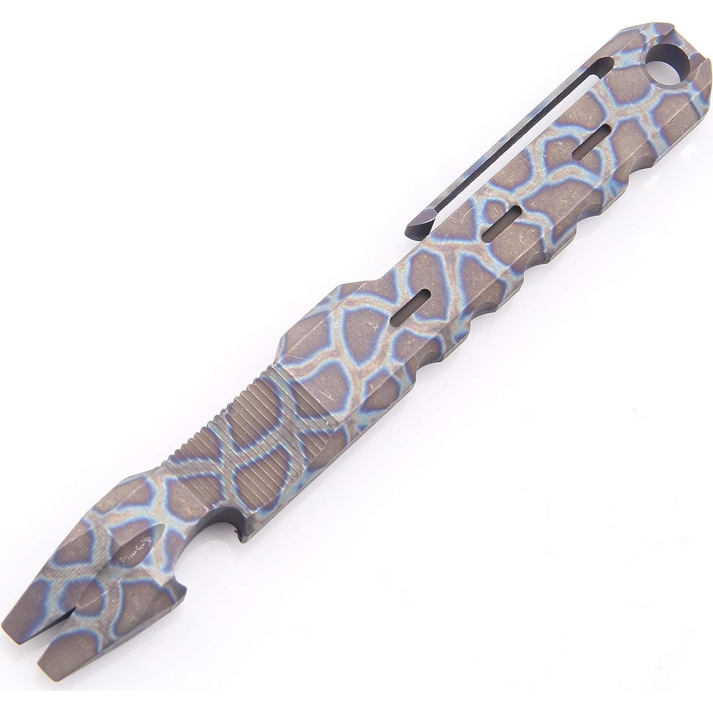 Barra de Palanca Multi-función Titanio Hamans 120mm Azul